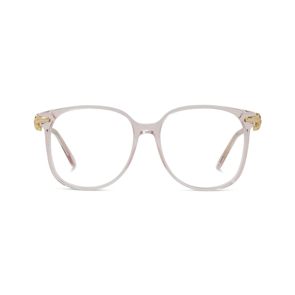 Round Squared Acetate Eyeglasses