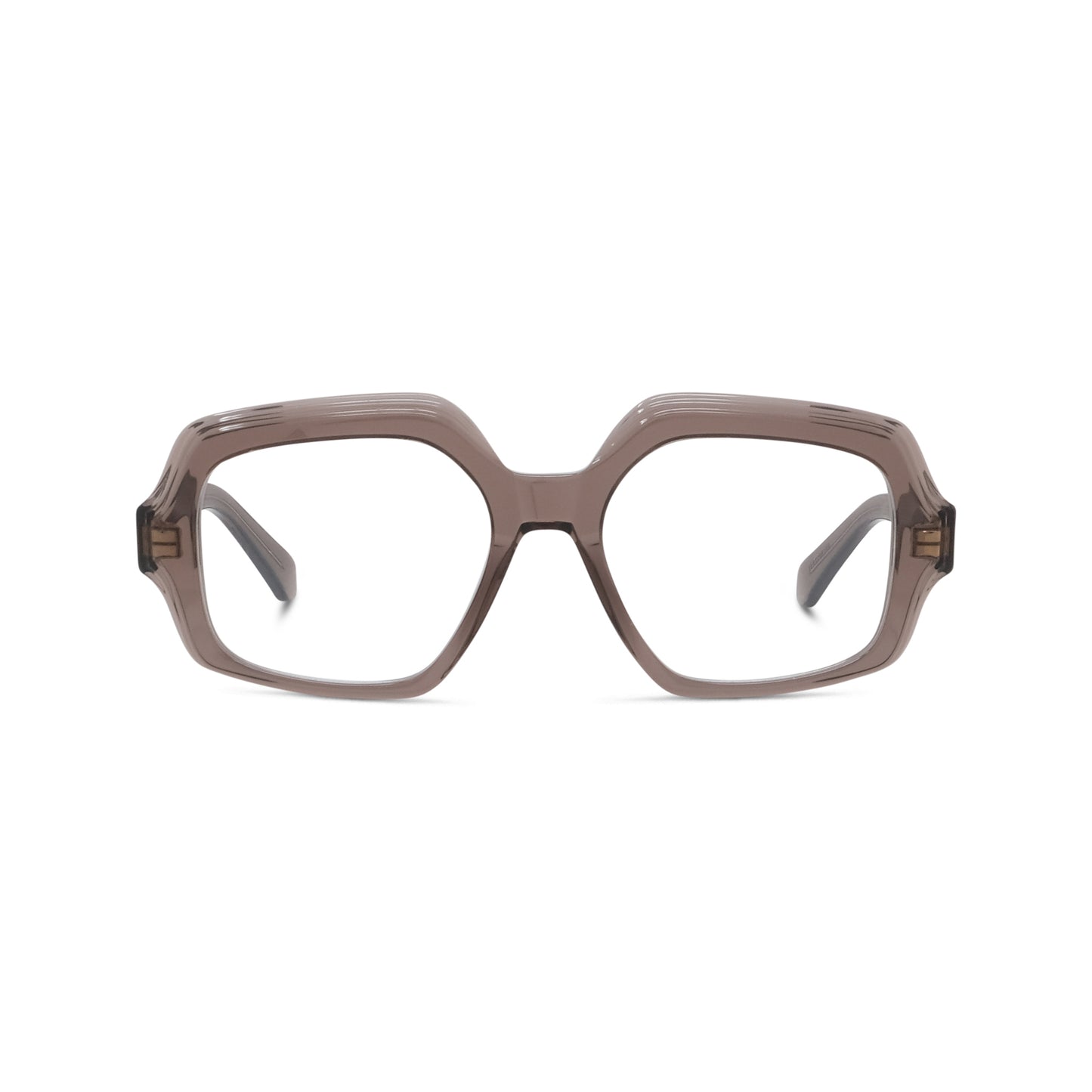 Oversized Geometric Eyeglasses