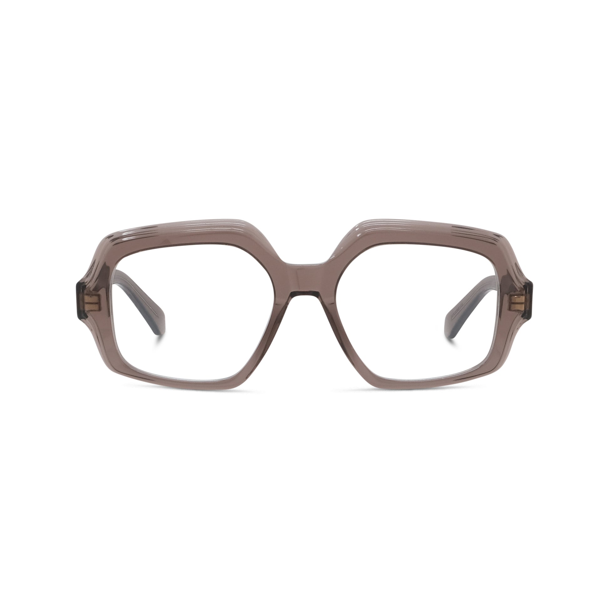 Oversized Geometric Eyeglasses