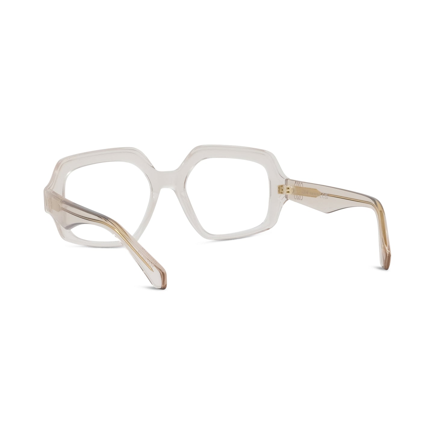 Oversized Geometric Eyeglasses