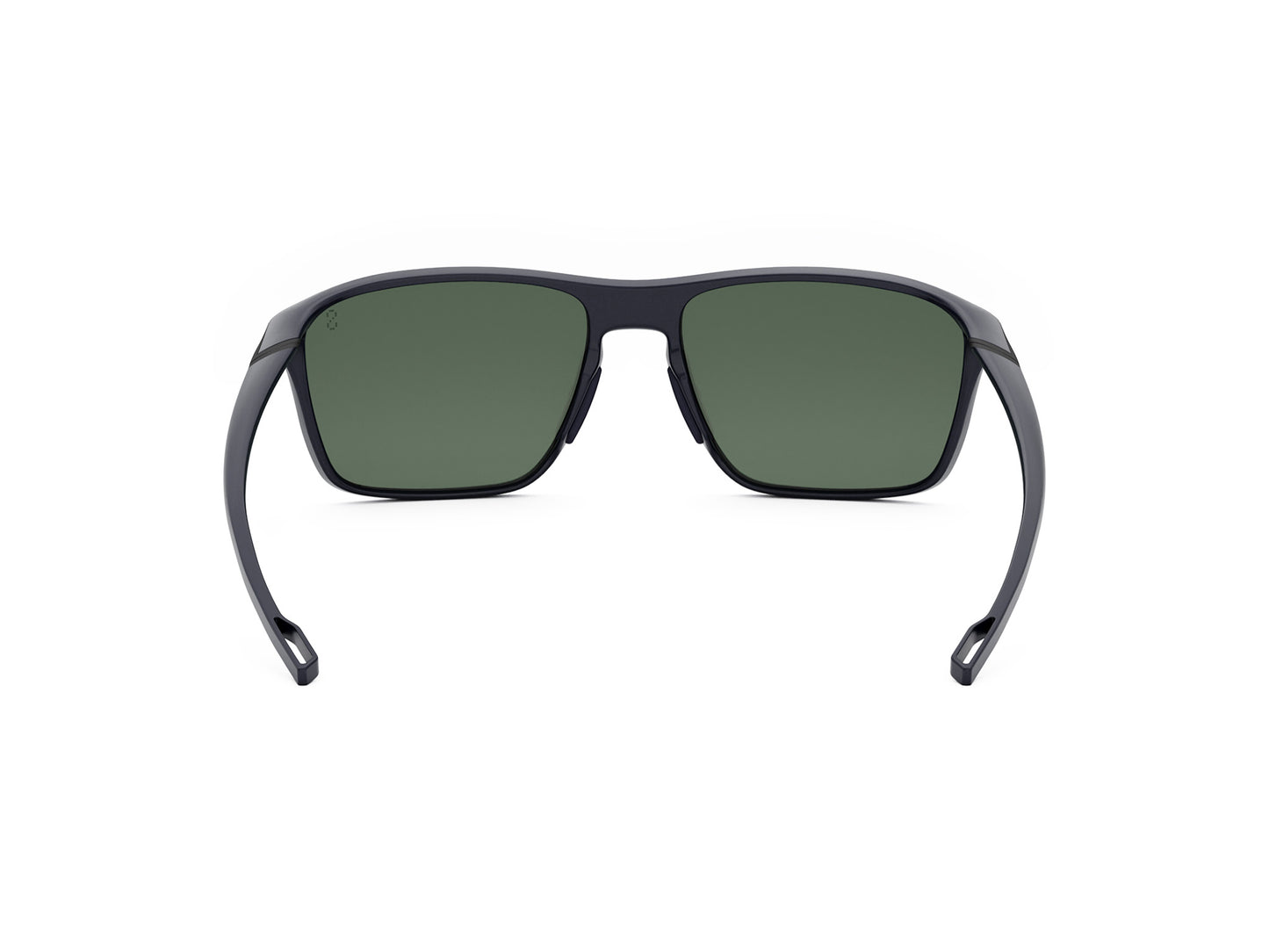 Blue Rectangular Injected Sunglasses