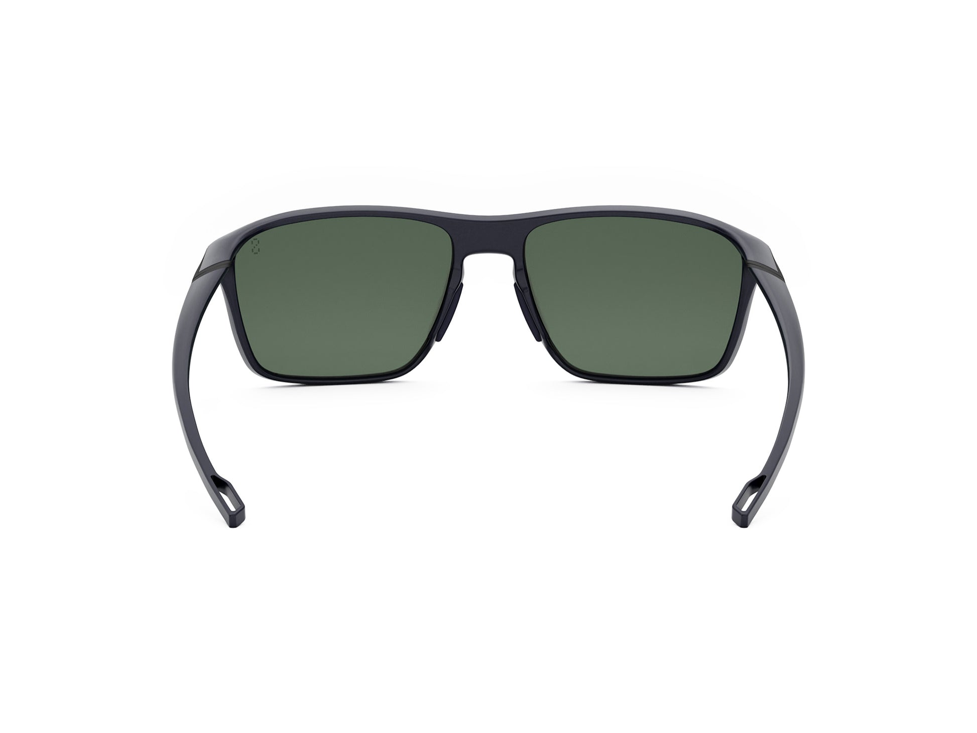Blue Rectangular Injected Sunglasses