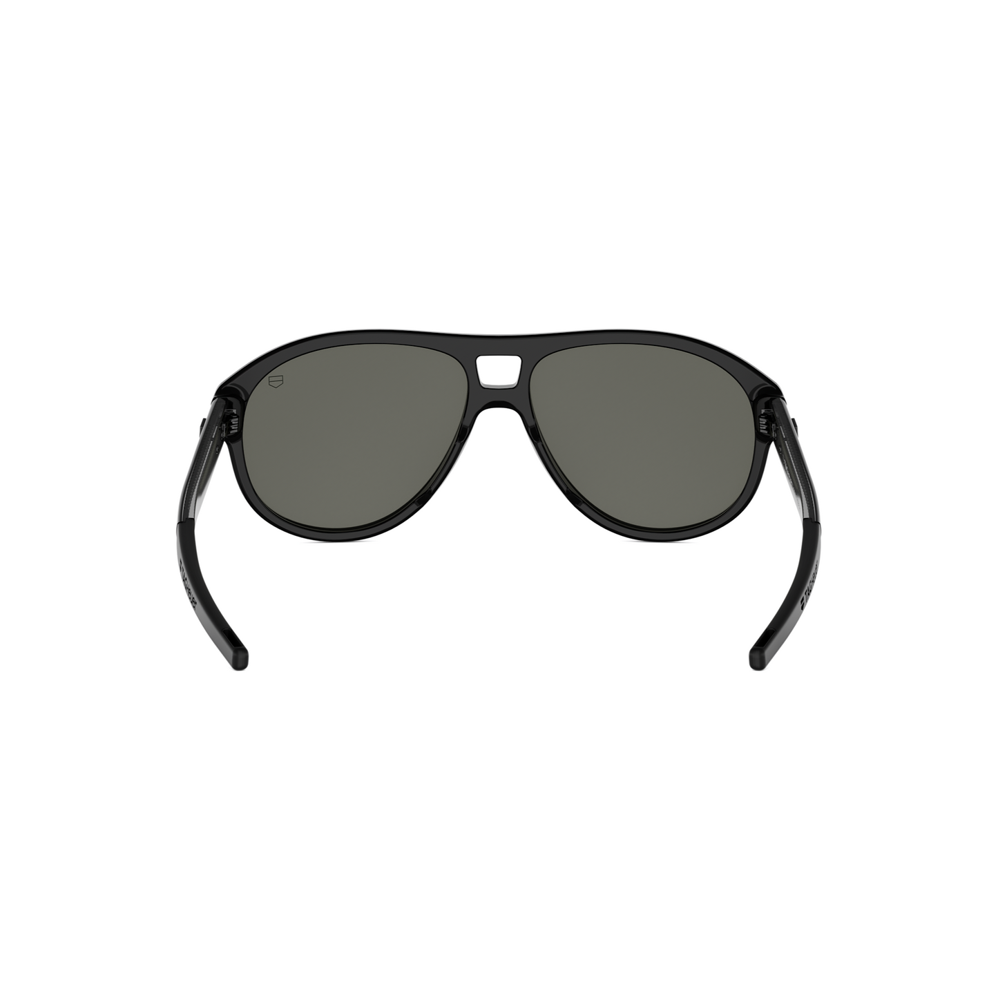 Black Pilot Acetate Sunglasses