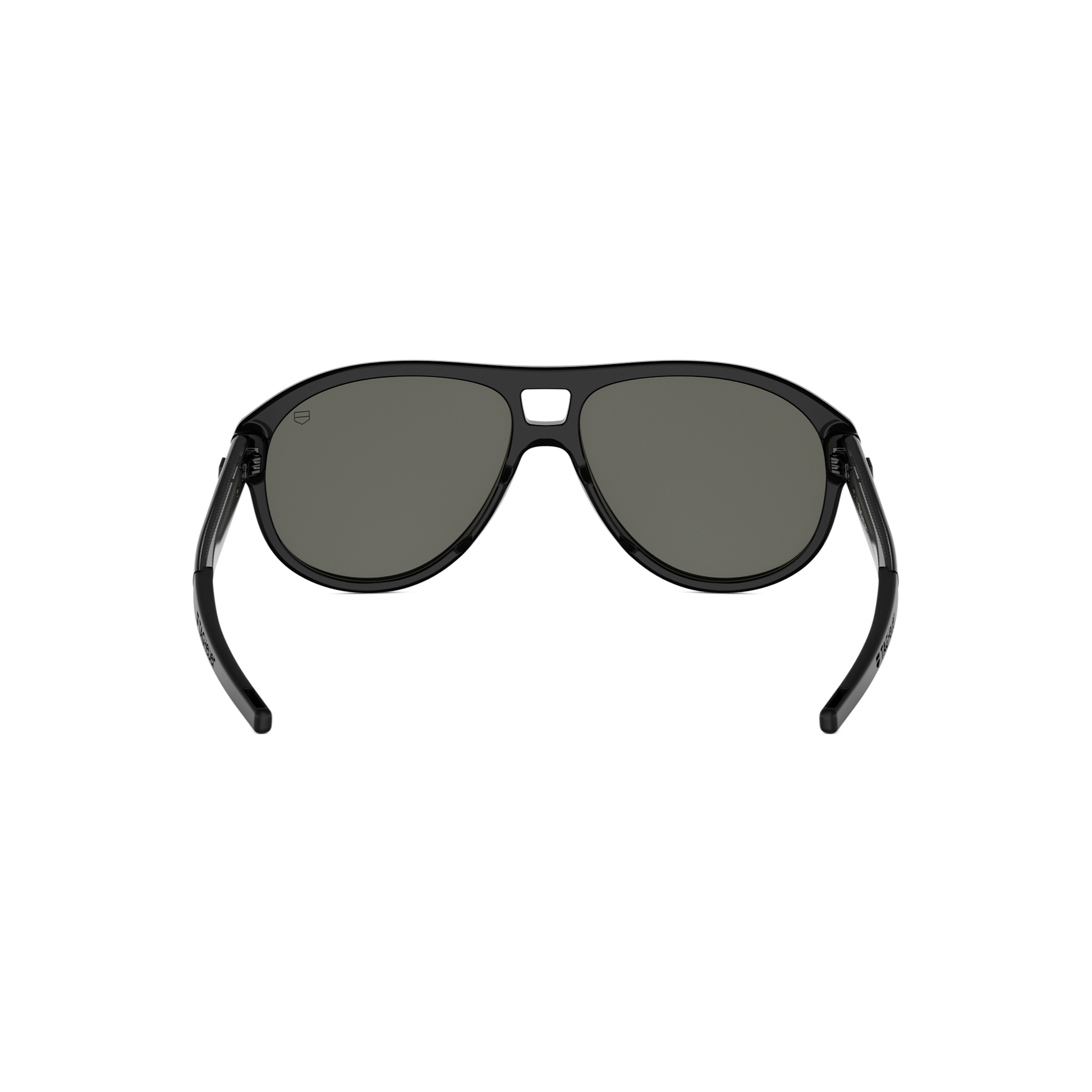 Black Pilot Acetate Sunglasses