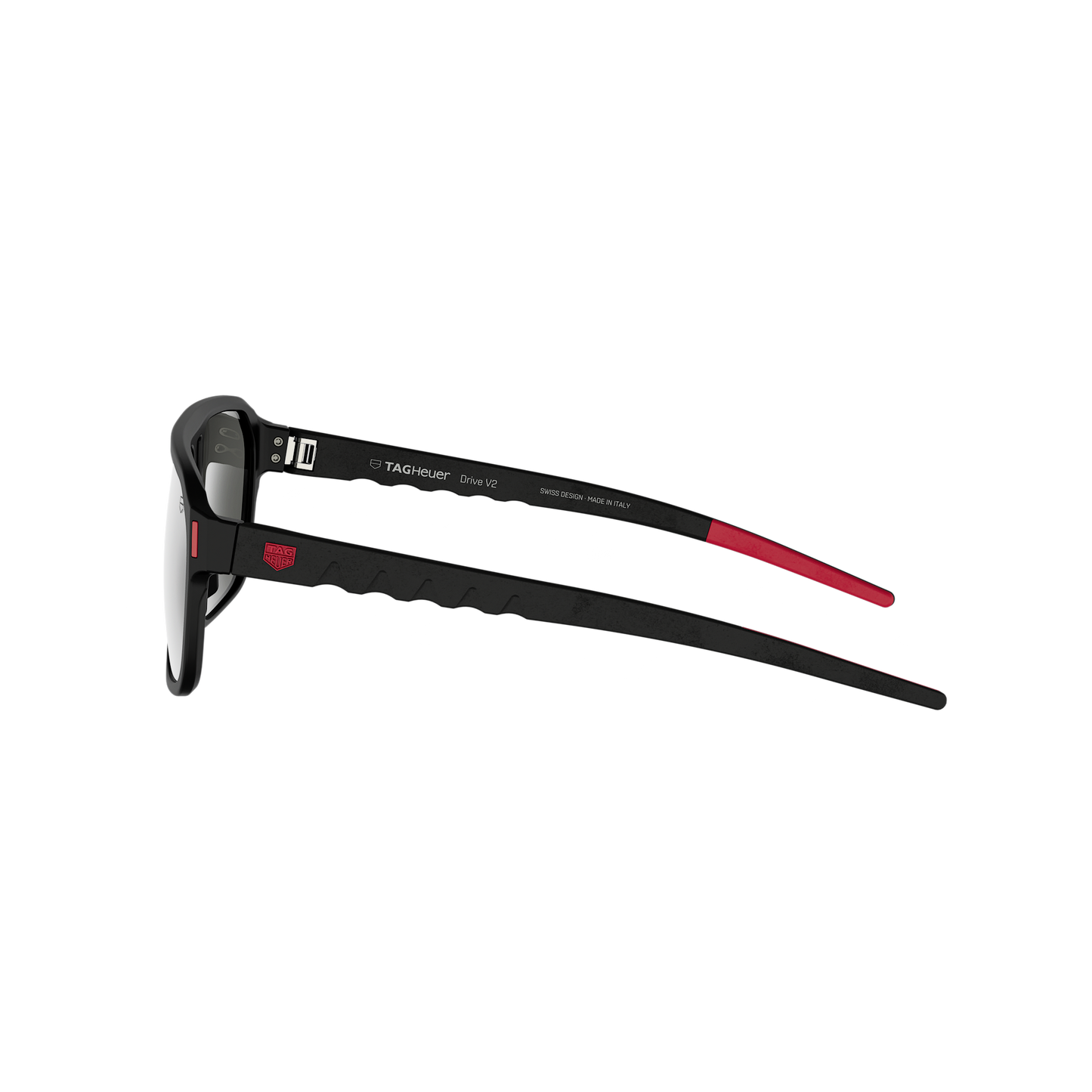 Black Pilot Acetate Sunglasses