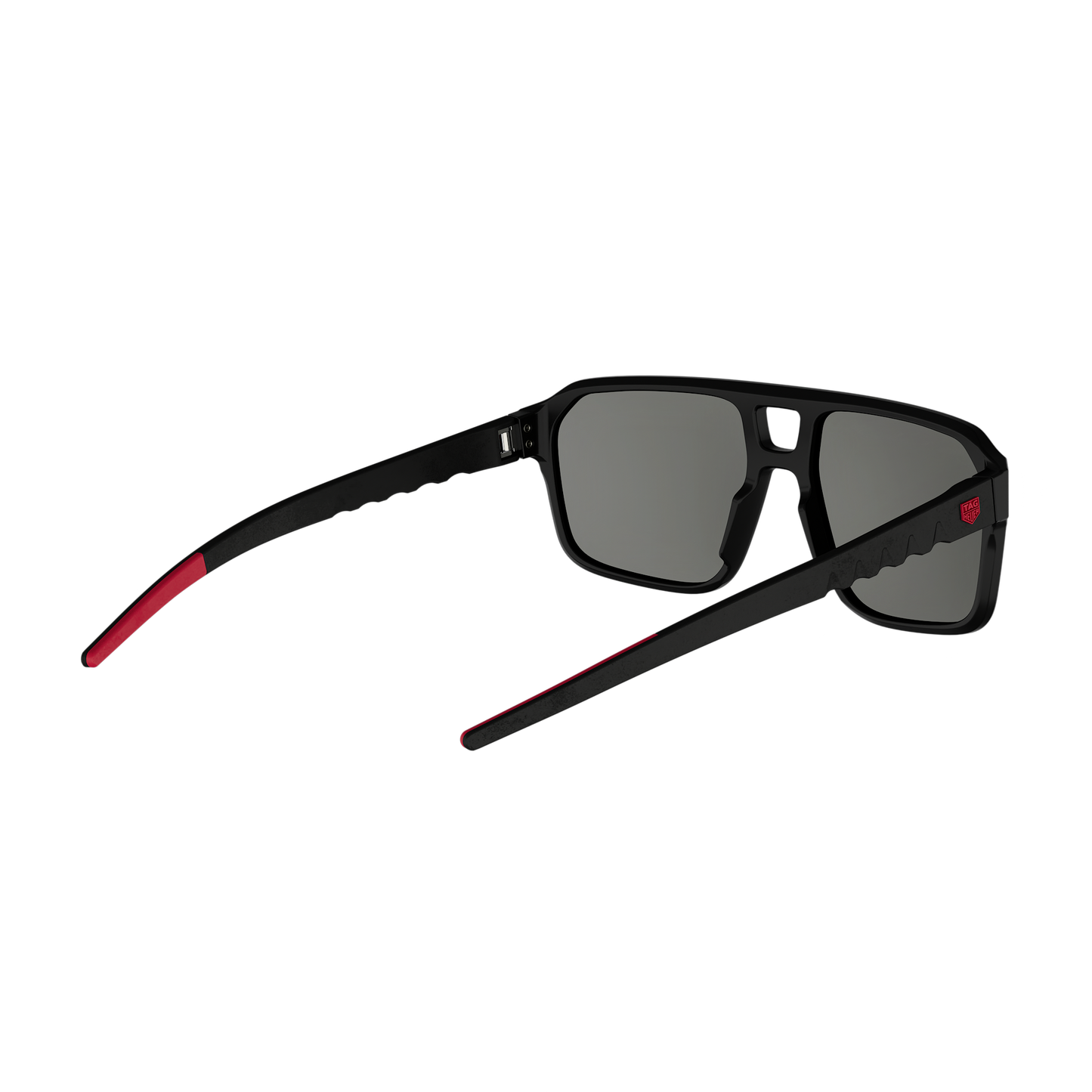 Black Pilot Acetate Sunglasses