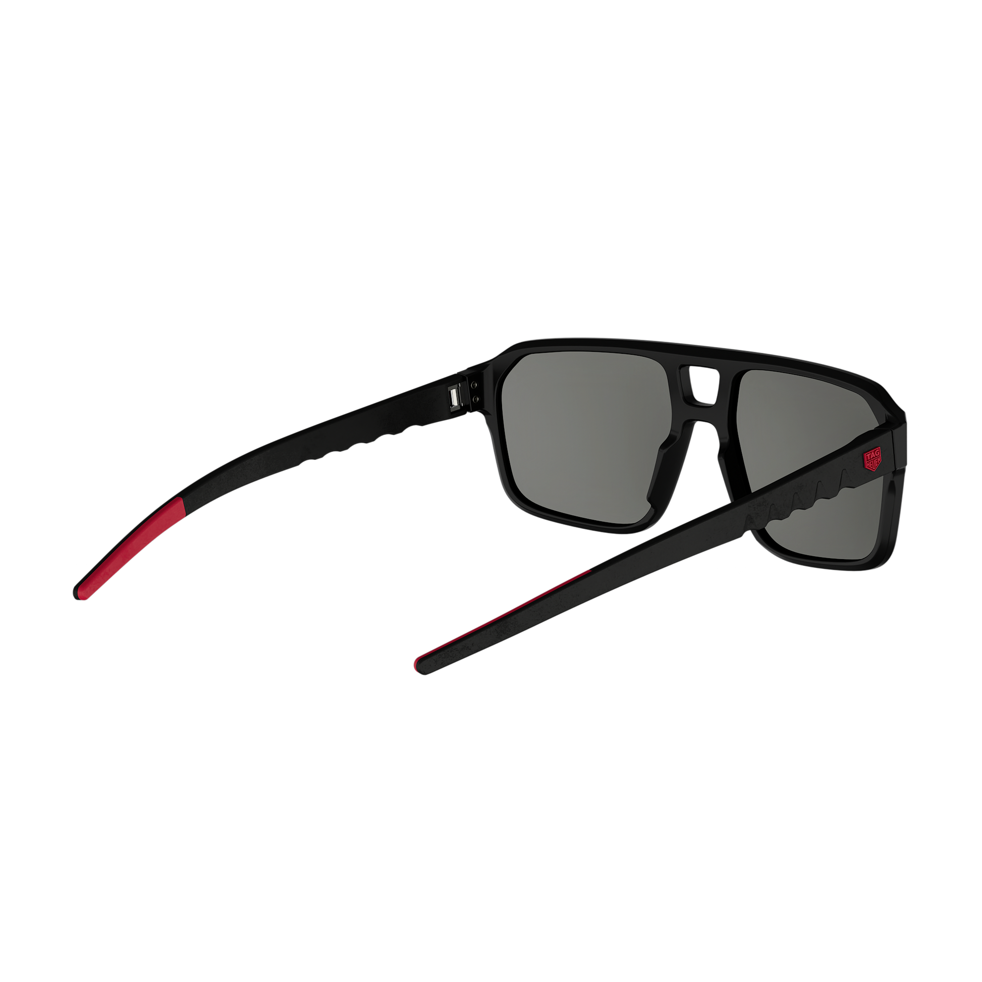 Black Pilot Acetate Sunglasses