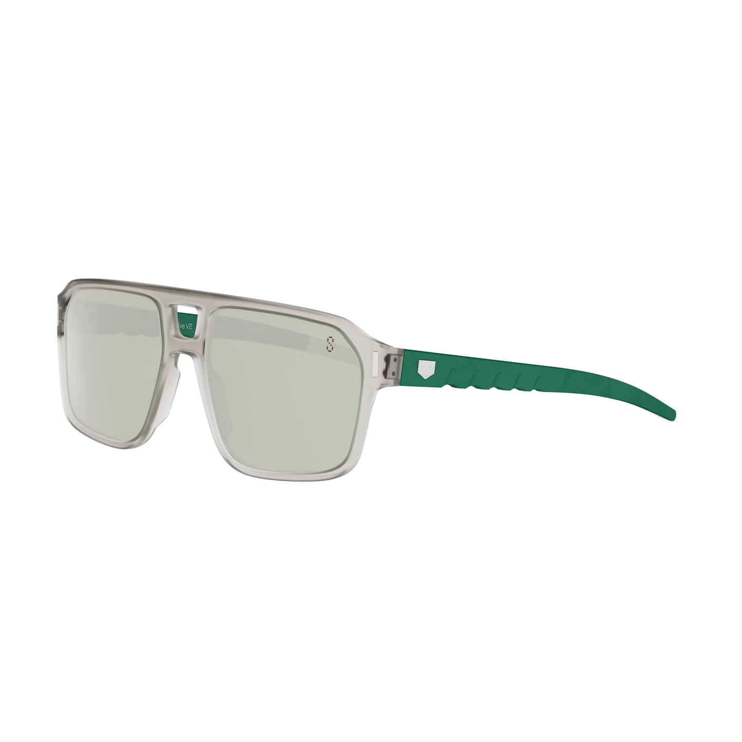 Black Pilot Acetate Sunglasses