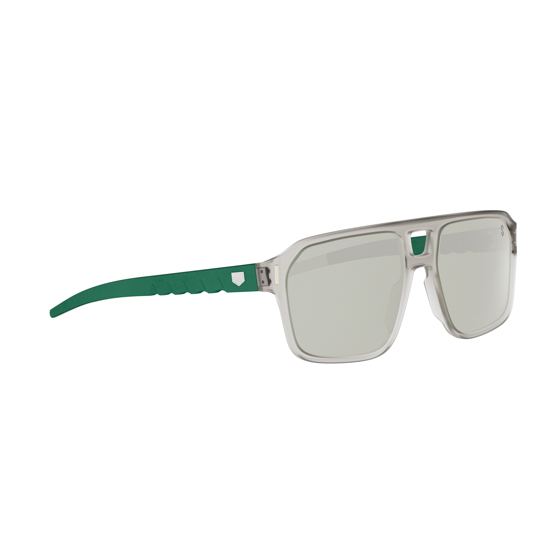 Black Pilot Acetate Sunglasses
