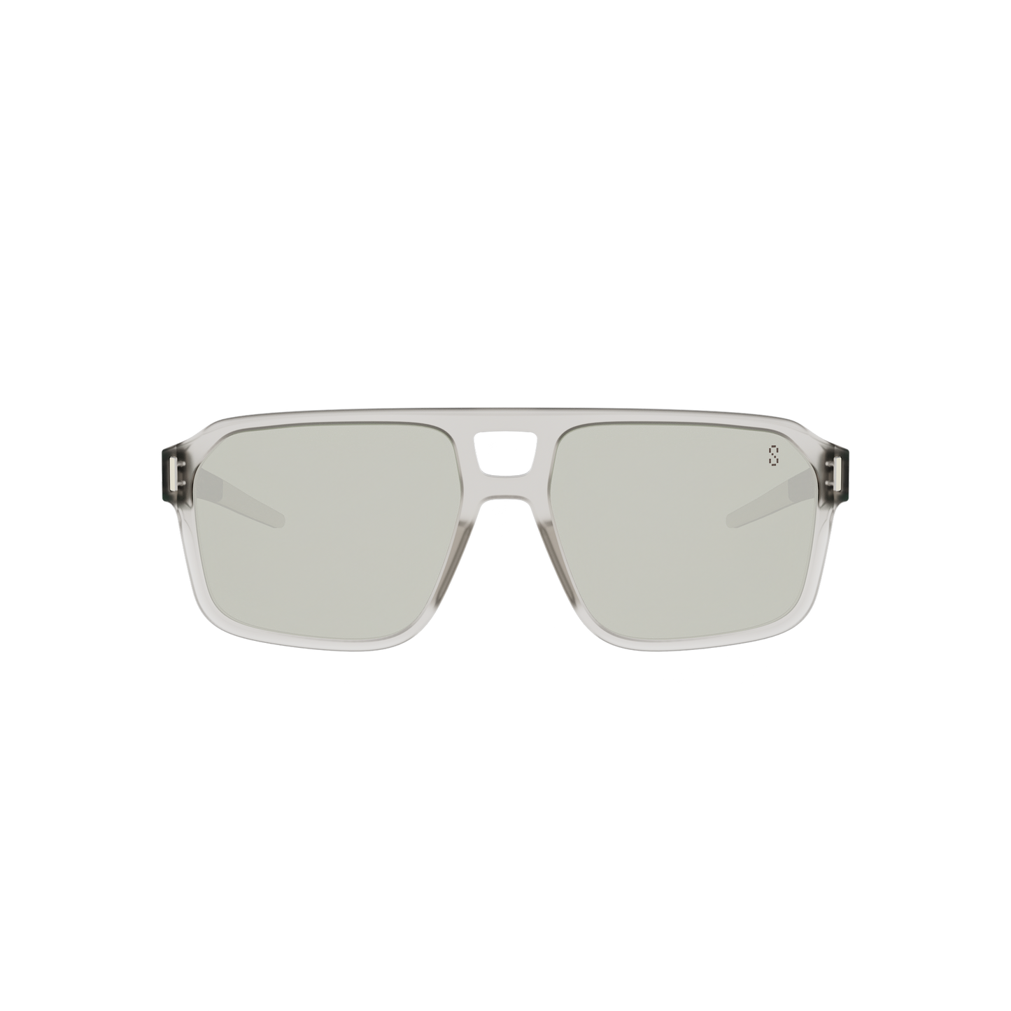 Black Pilot Acetate Sunglasses