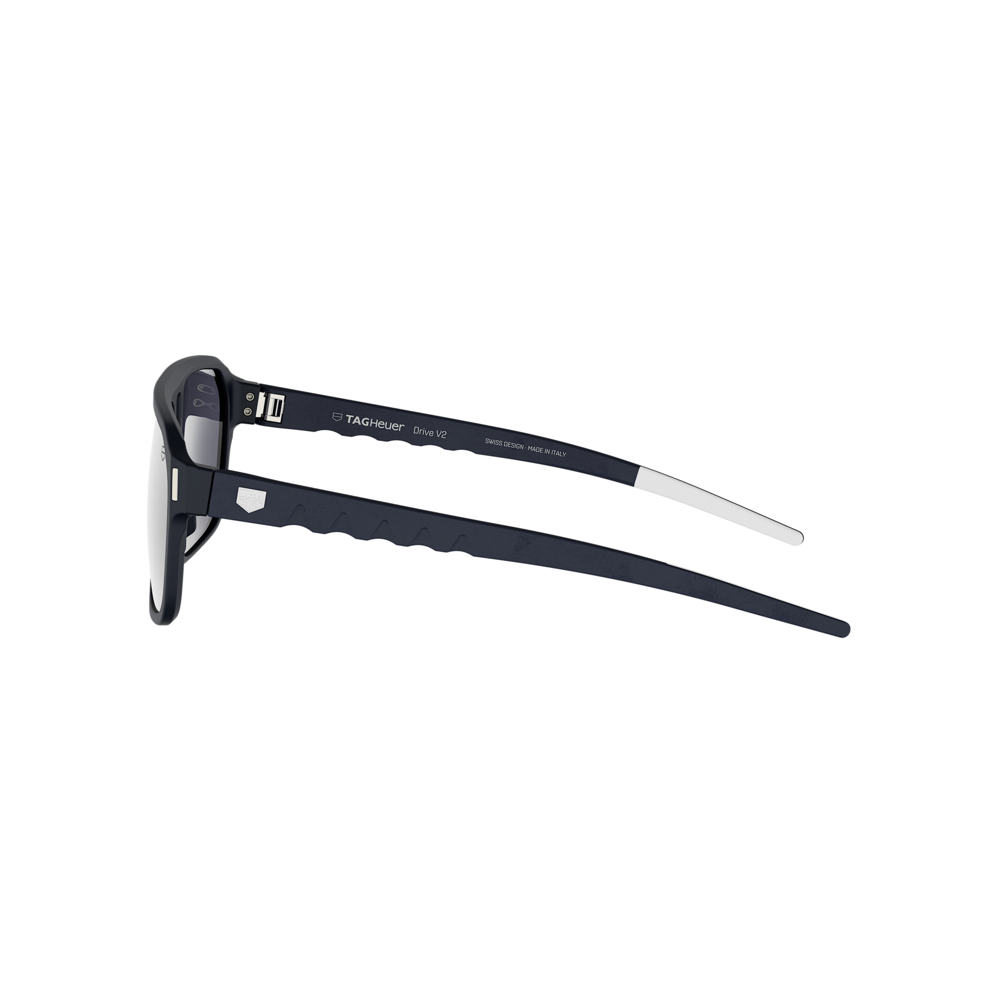 Black Pilot Acetate Sunglasses