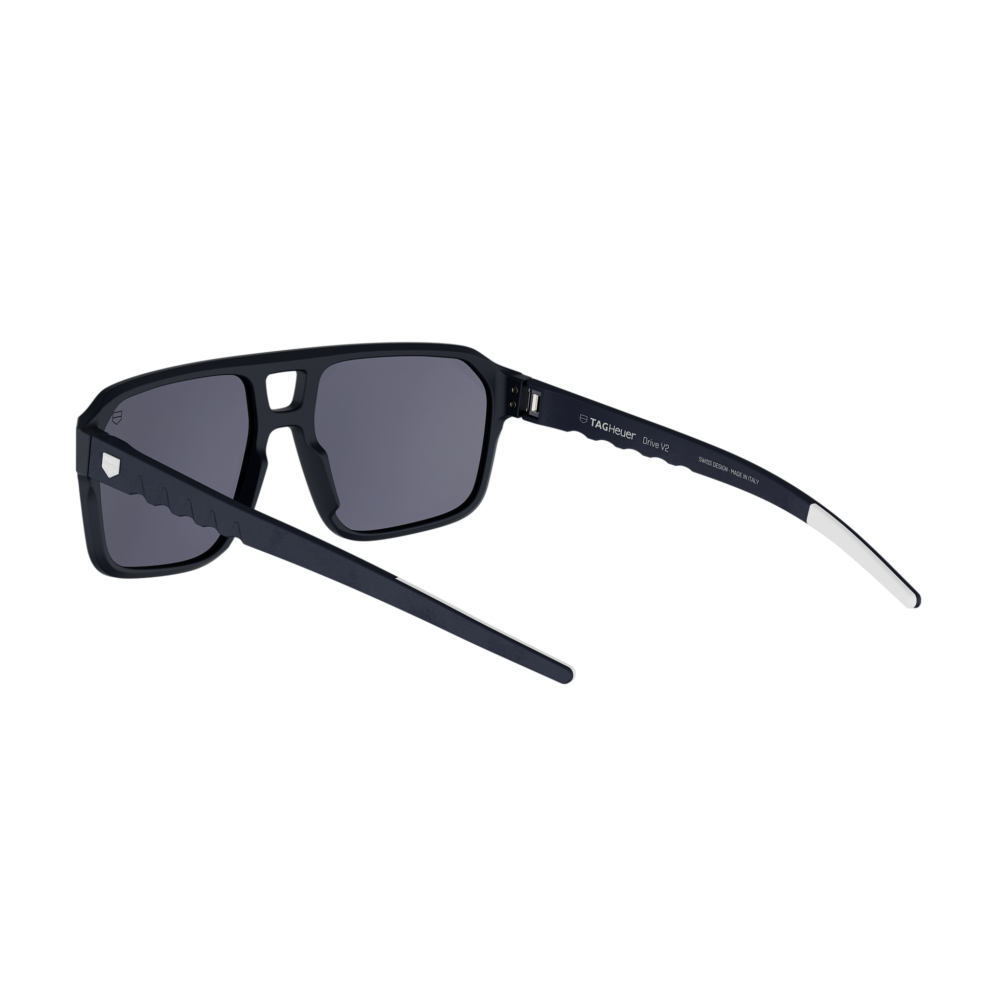 Black Pilot Acetate Sunglasses