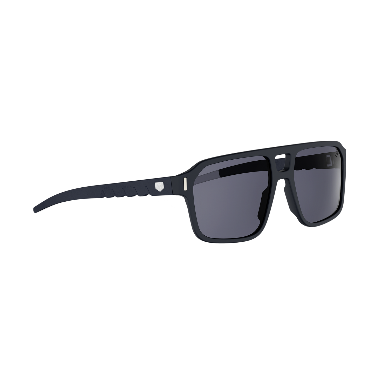 Black Pilot Acetate Sunglasses