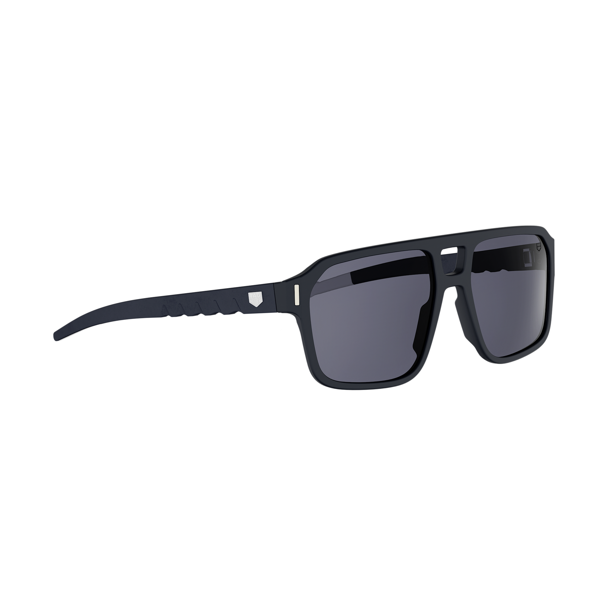 Black Pilot Acetate Sunglasses