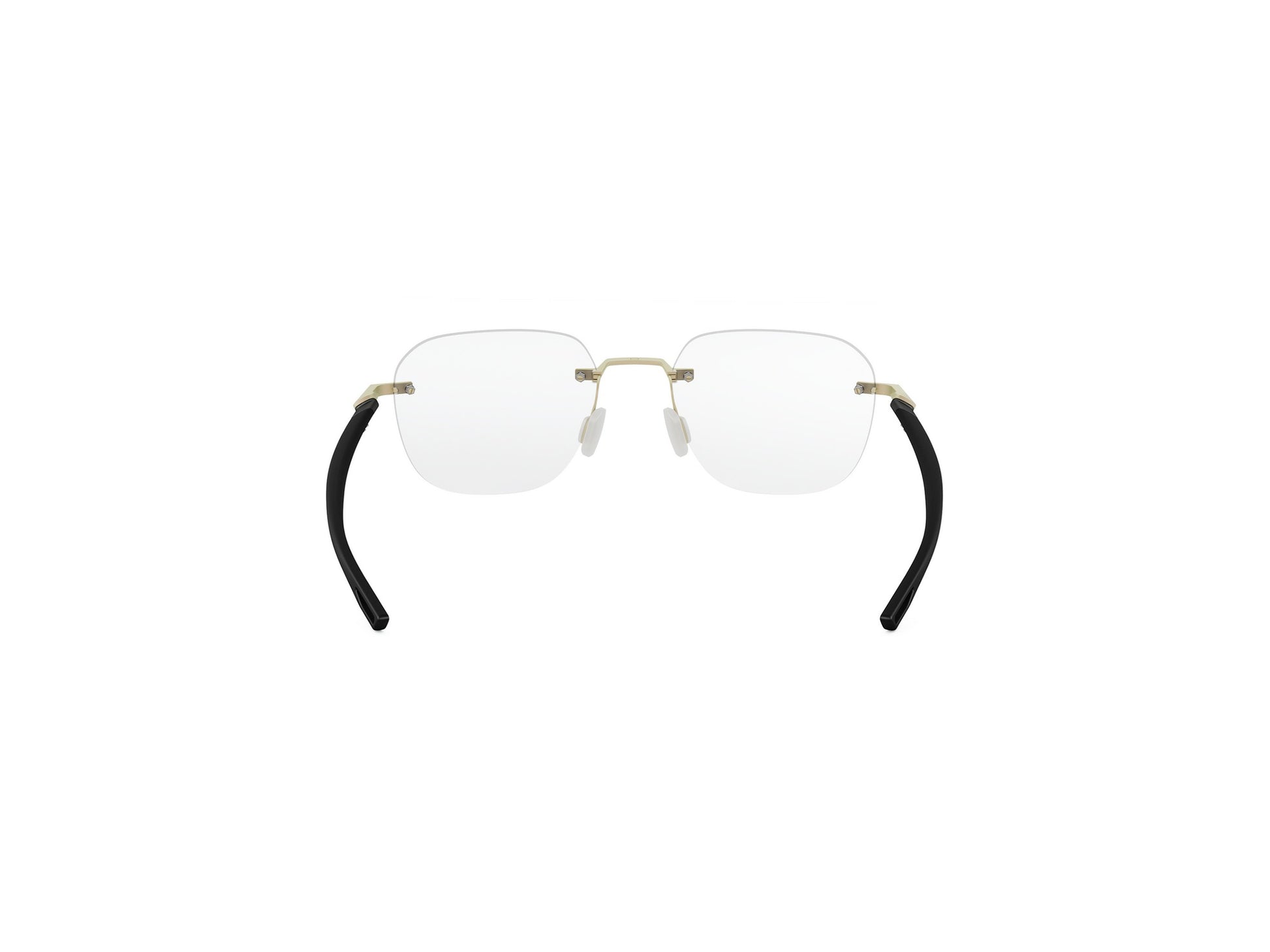 Matte Round Metal Eyeglasses