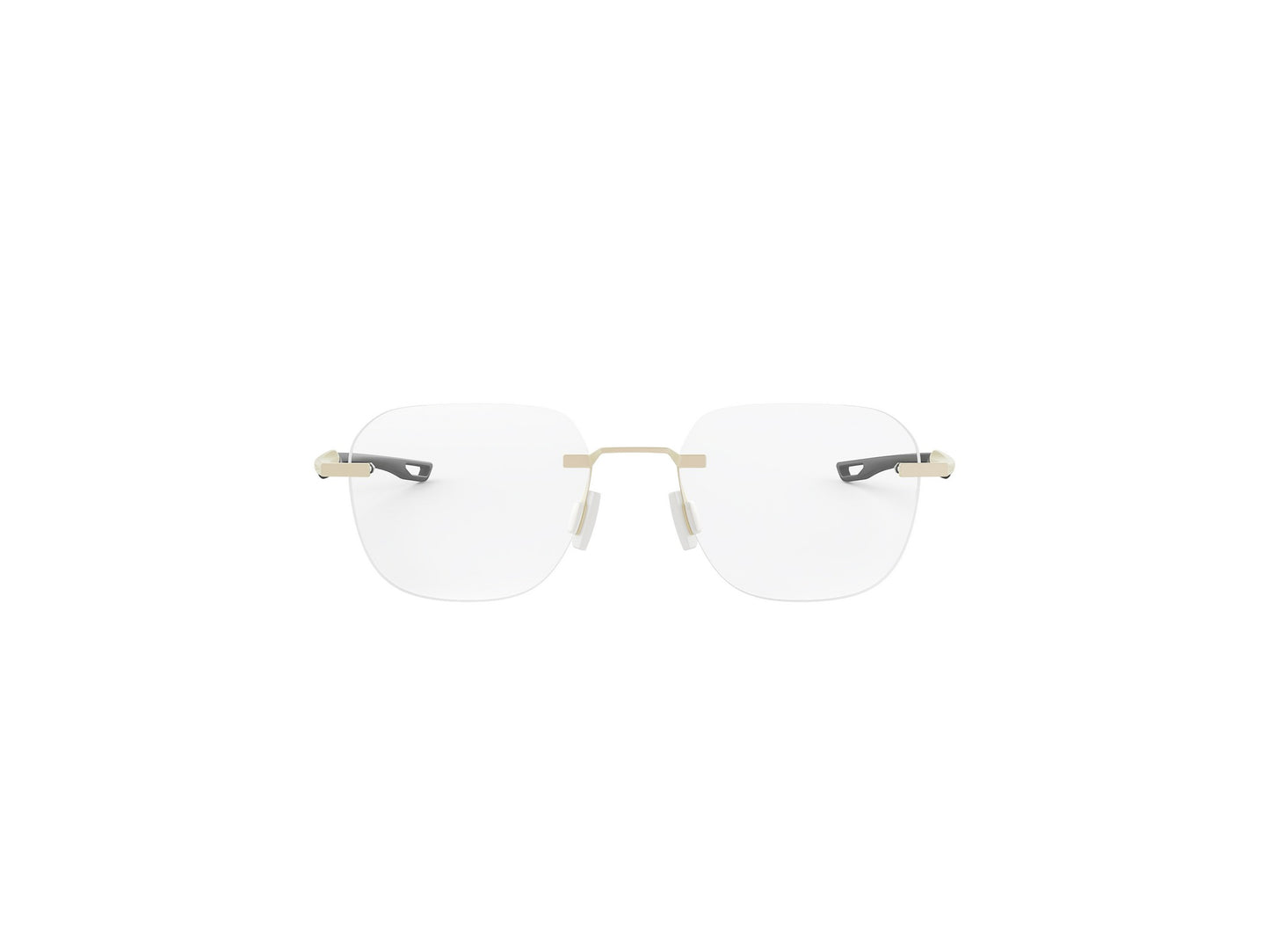 Matte Round Metal Eyeglasses