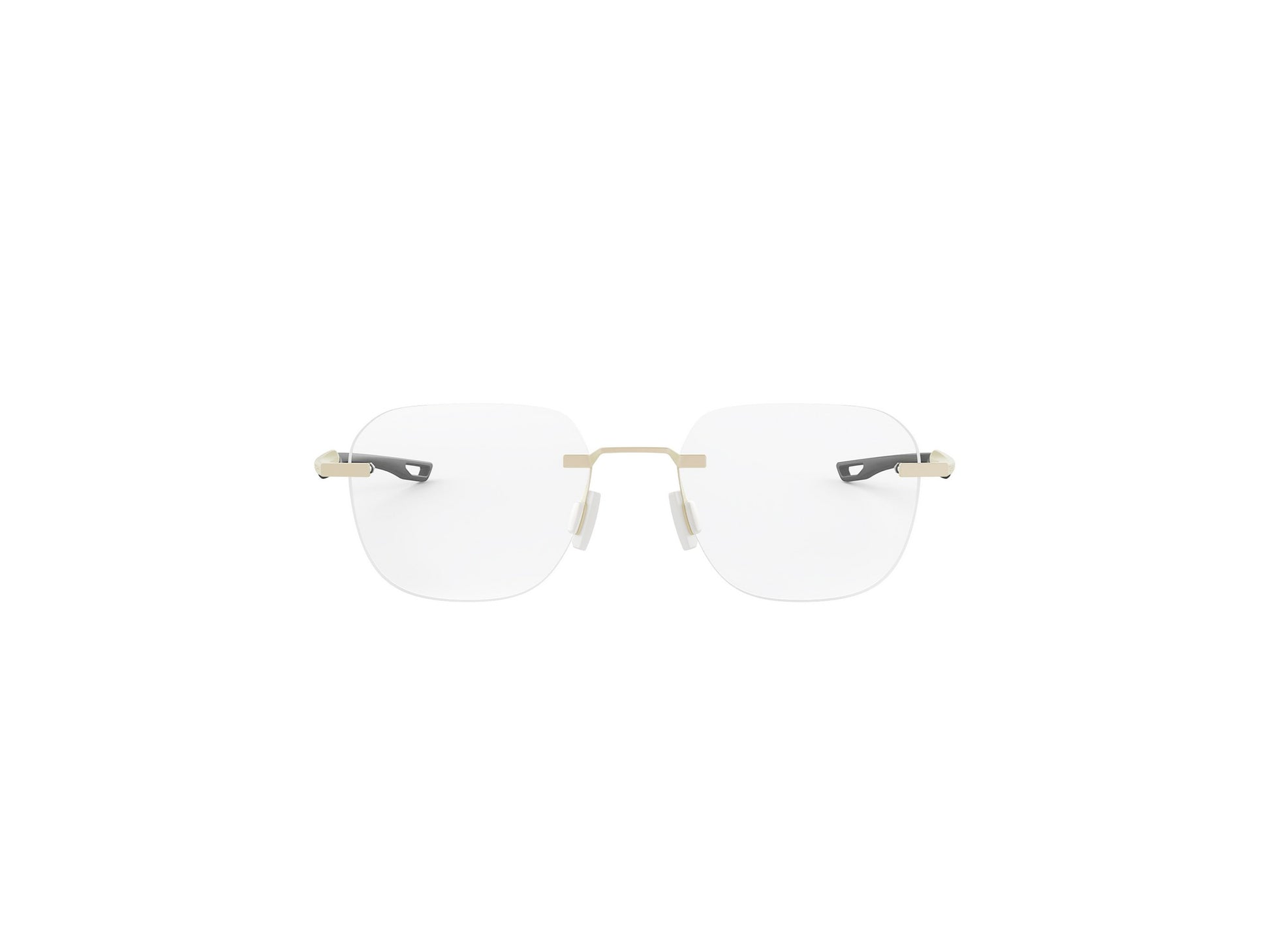 Matte Round Metal Eyeglasses