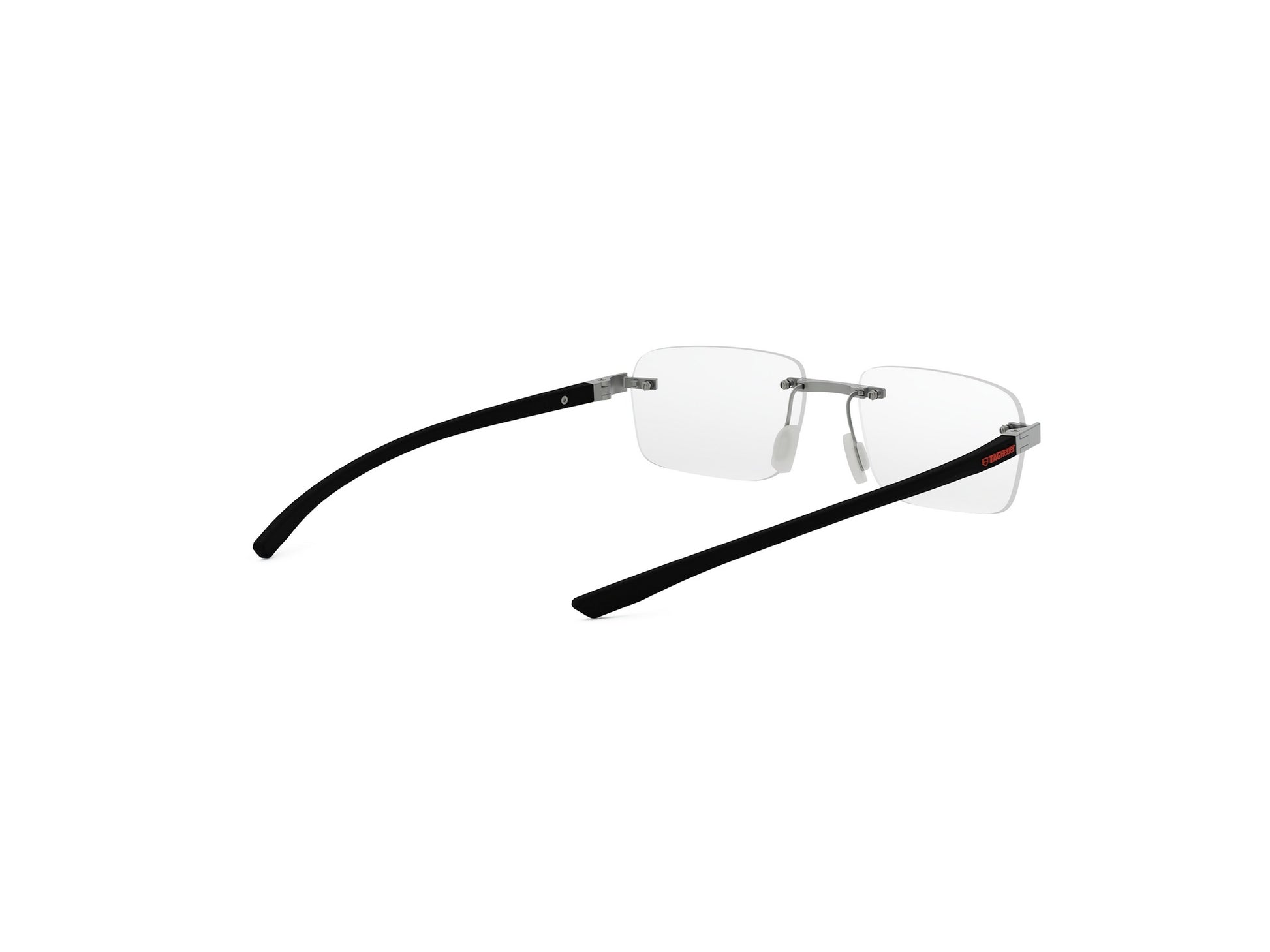 Matte Rectangular Metal Eyeglasses