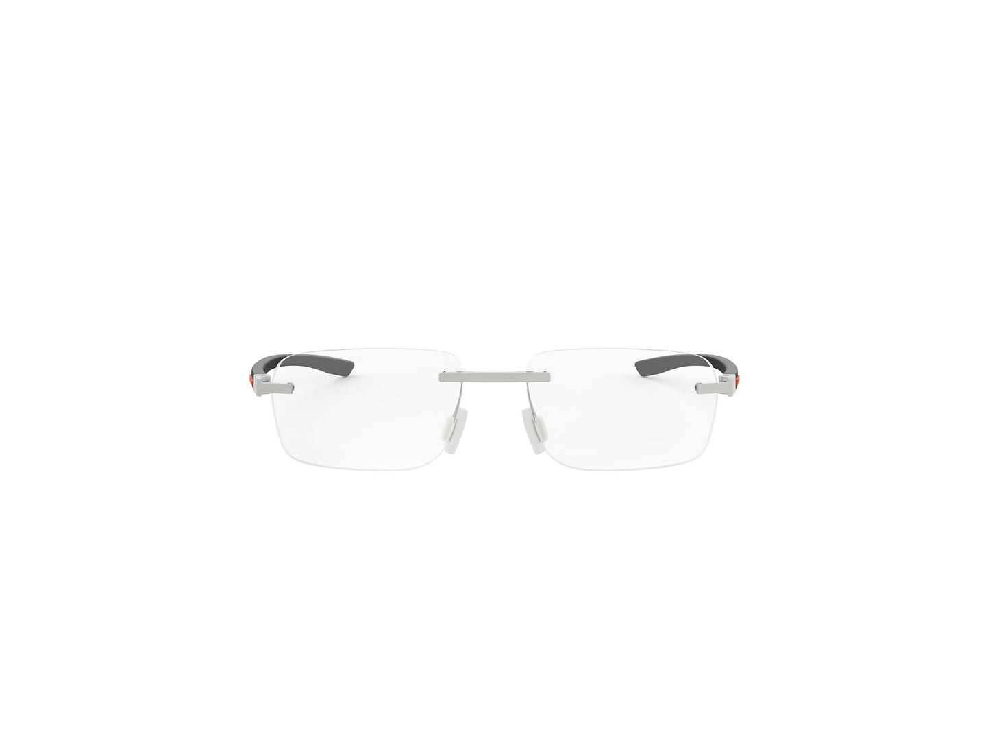 Matte Rectangular Metal Eyeglasses