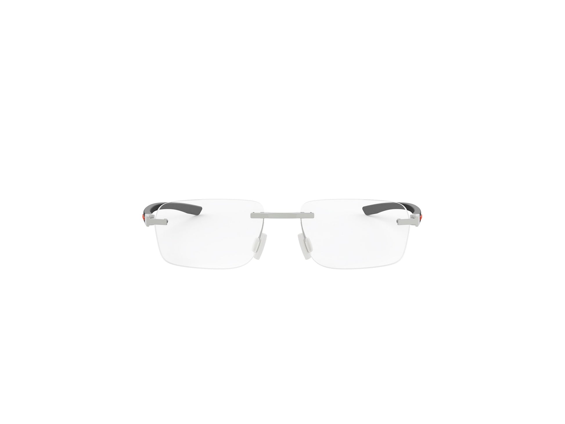 Matte Rectangular Metal Eyeglasses