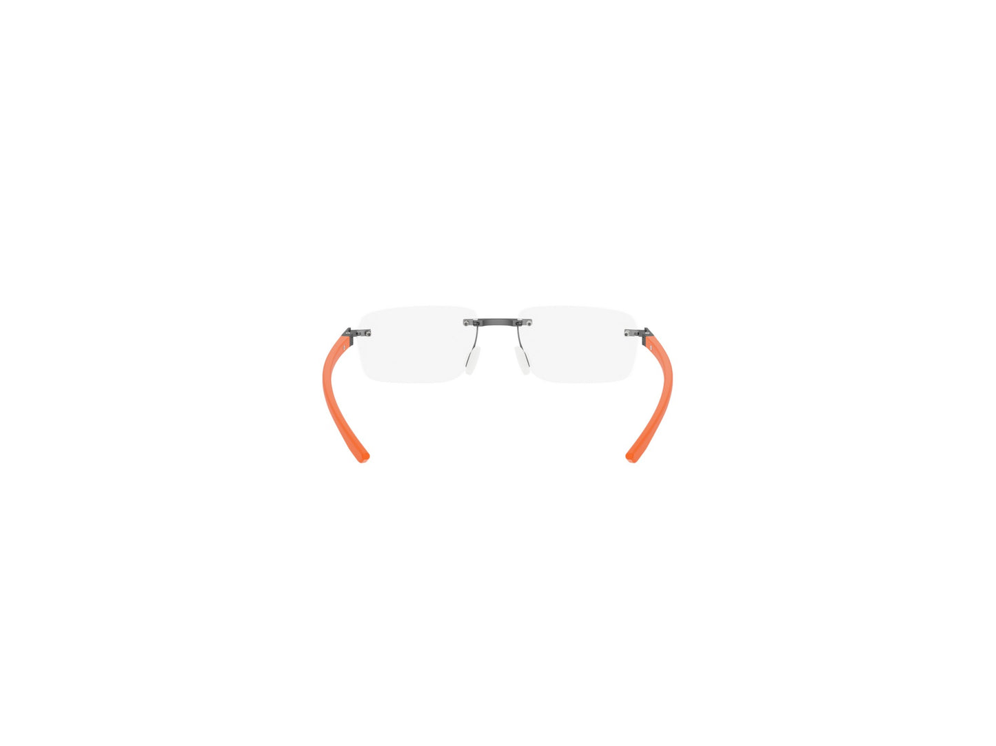 Matte Rectangular Metal Eyeglasses