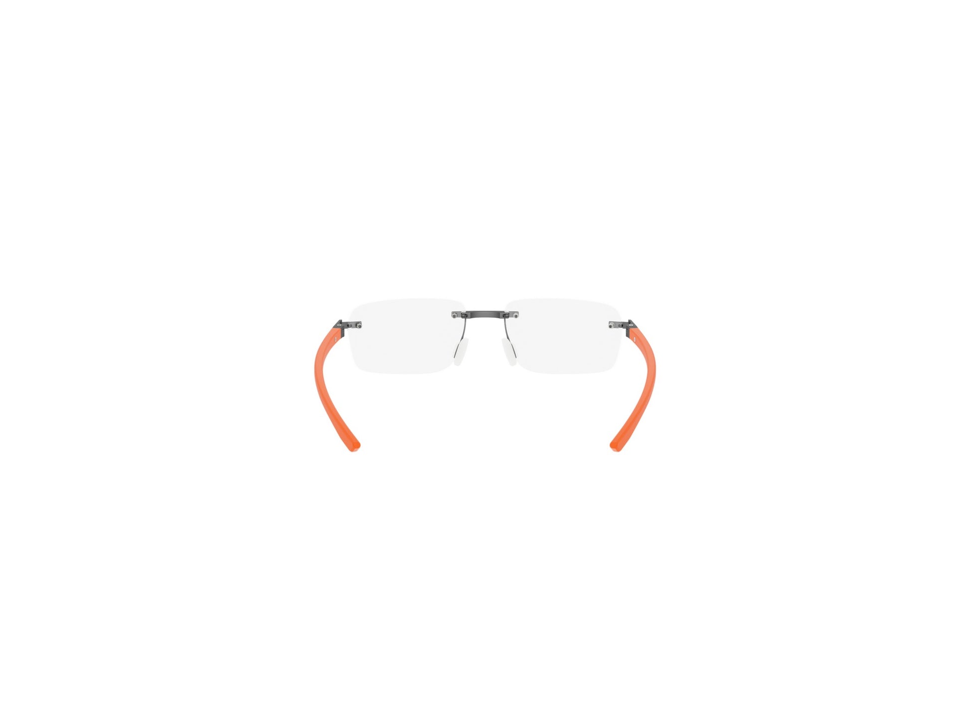 Matte Rectangular Metal Eyeglasses