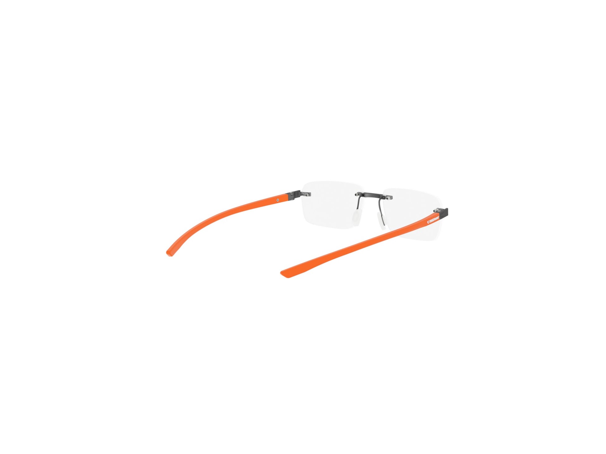 Matte Rectangular Metal Eyeglasses