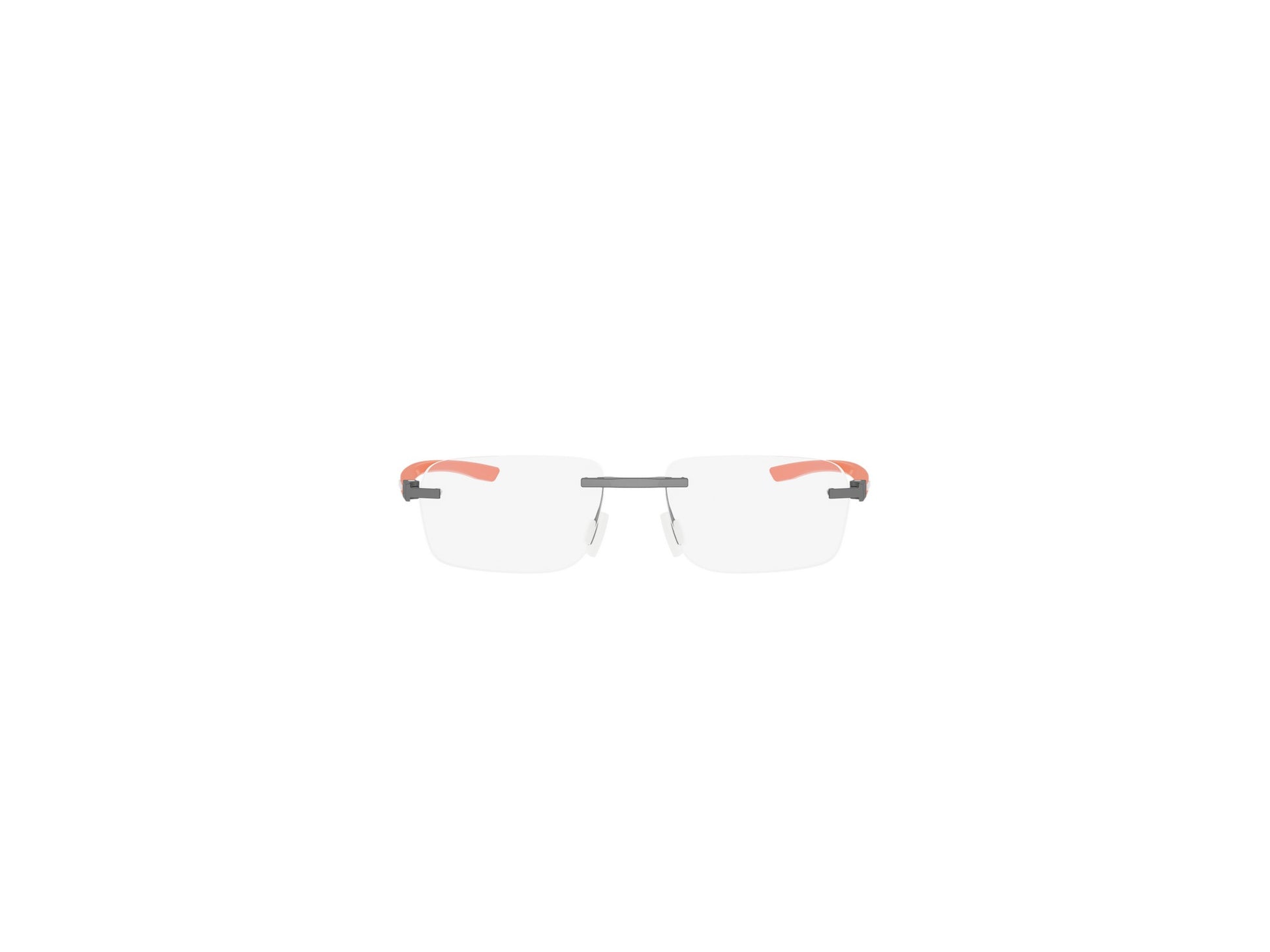 Matte Rectangular Metal Eyeglasses