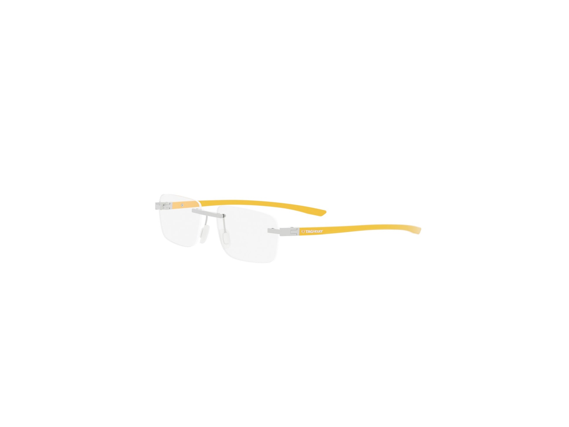 Matte Rectangular Metal Eyeglasses
