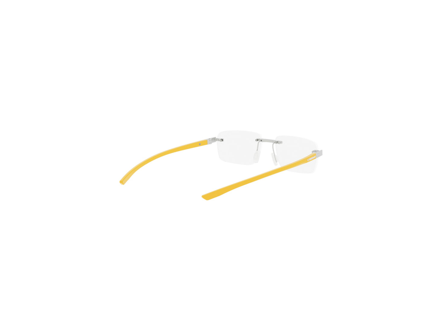 Matte Rectangular Metal Eyeglasses