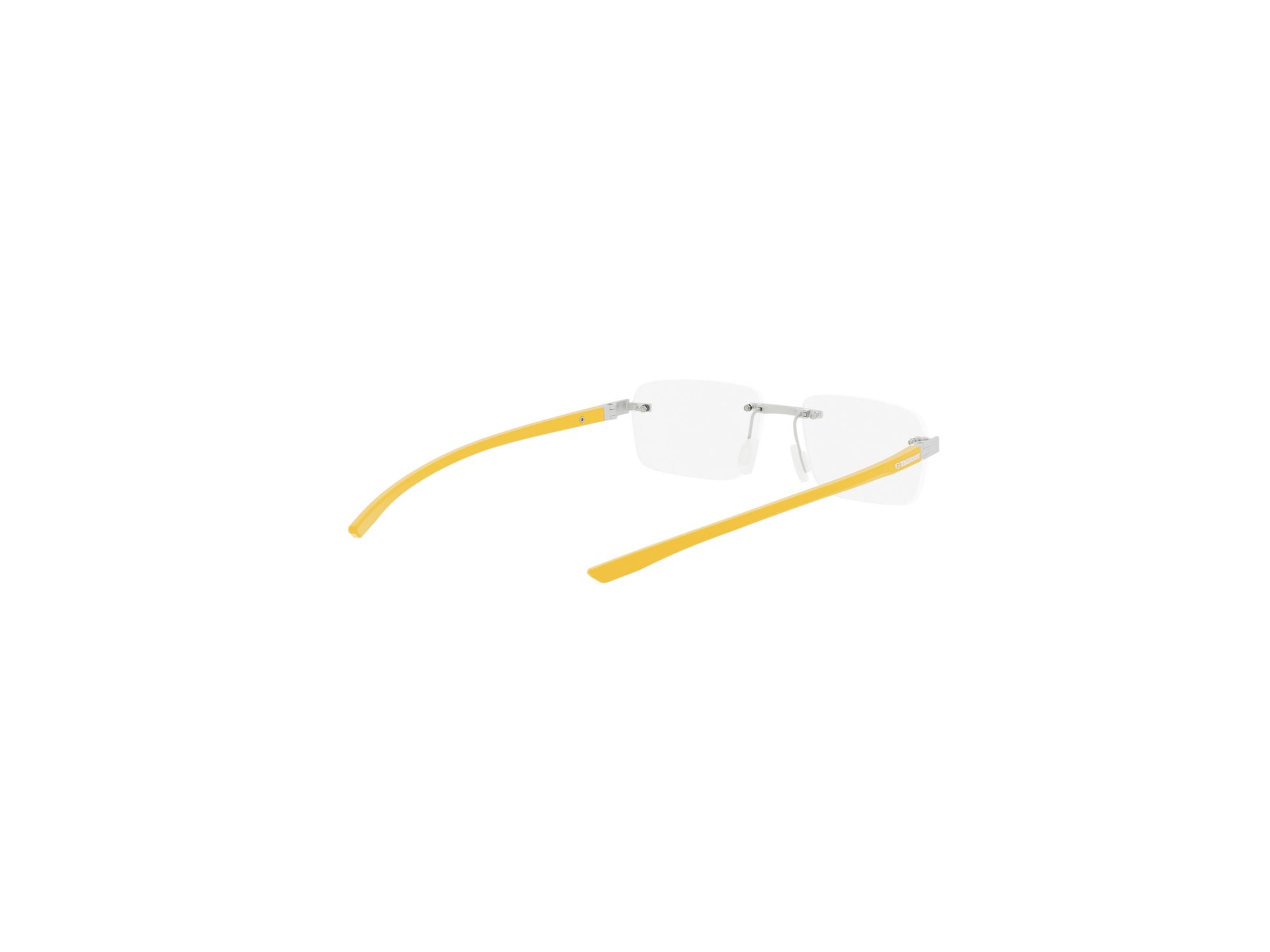 Matte Rectangular Metal Eyeglasses