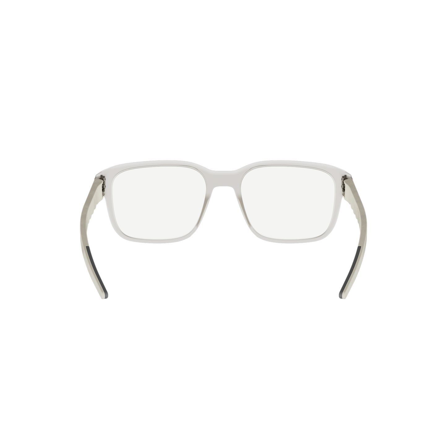 Matte Gray Rectangular Acetate Eyeglasses