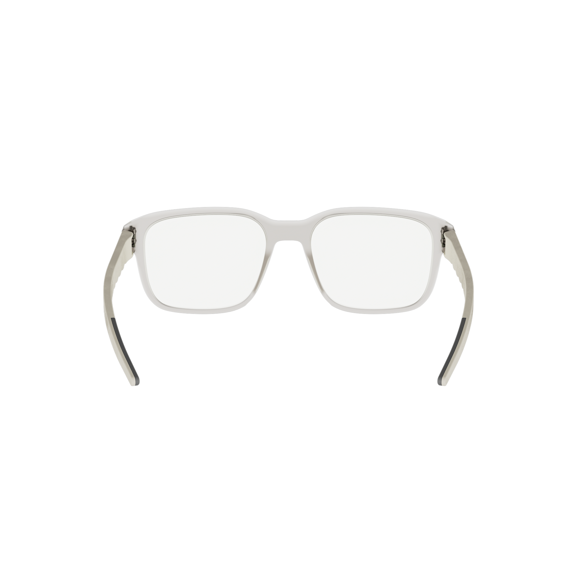 Matte Gray Rectangular Acetate Eyeglasses