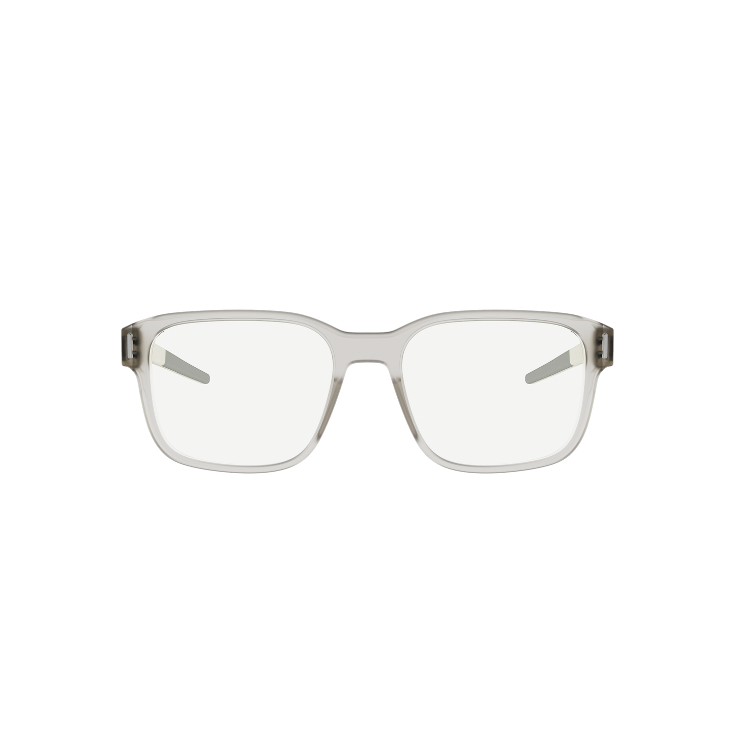 Matte Gray Rectangular Acetate Eyeglasses