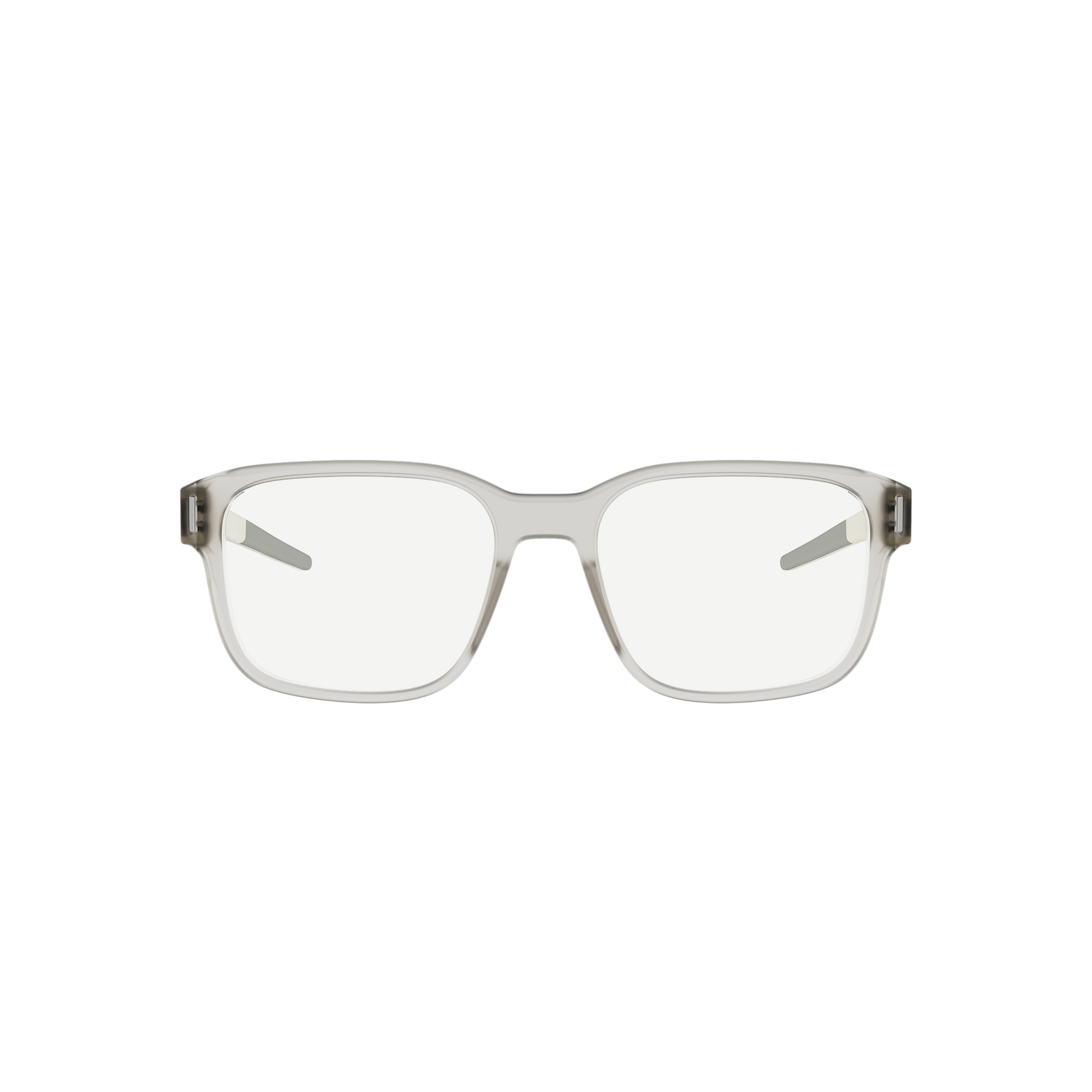 Matte Gray Rectangular Acetate Eyeglasses