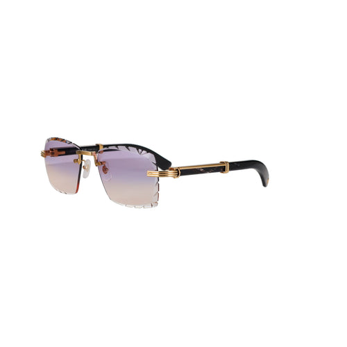 Cartier Custom Première de Cartier Black Sunglasses by MEG