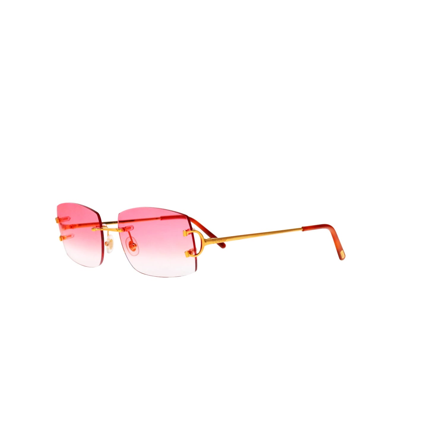 CT0092O Cartier Custom Double C Gold Sunglasses by MEG