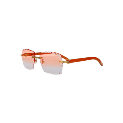 CT0286O Cartier Custom  Première C Horn and Wood Sunglasses by MEG