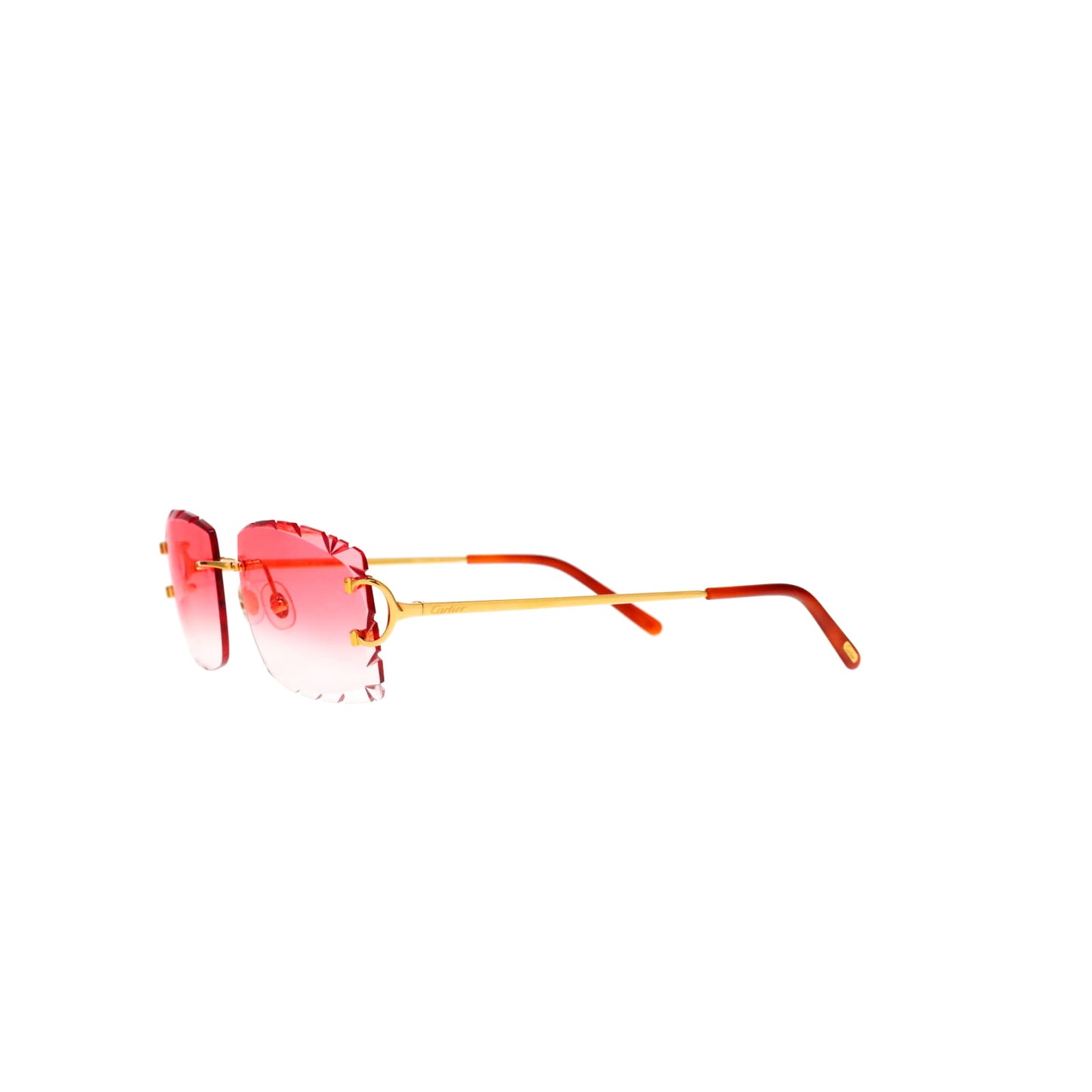 CT0092O Cartier Custom Double C Gold Sunglasses by MEG