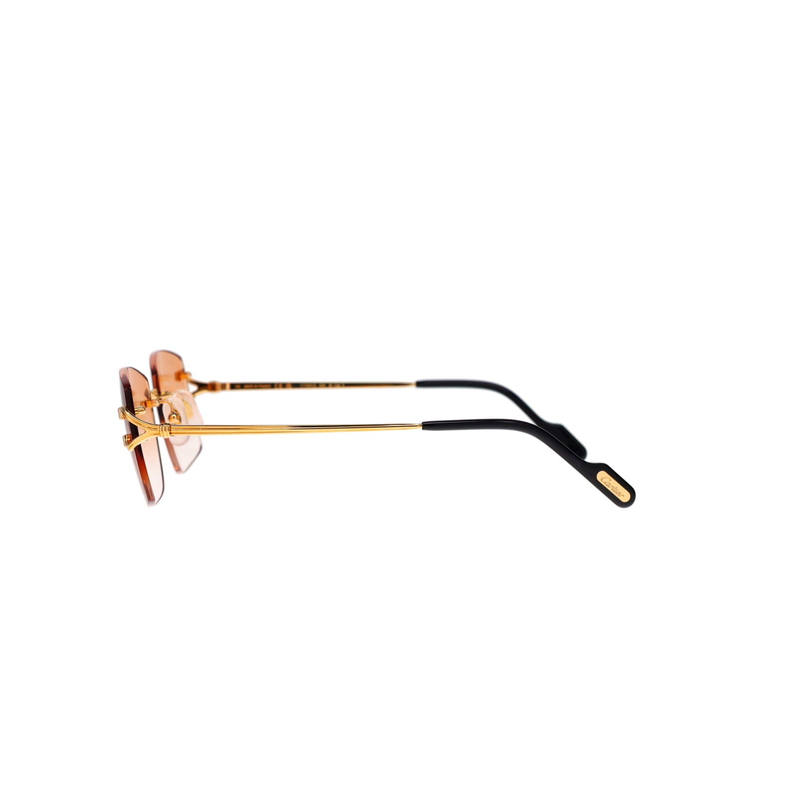 Cartier Custom Double C Godron Gold Brooklyn Sunglasses by MEG