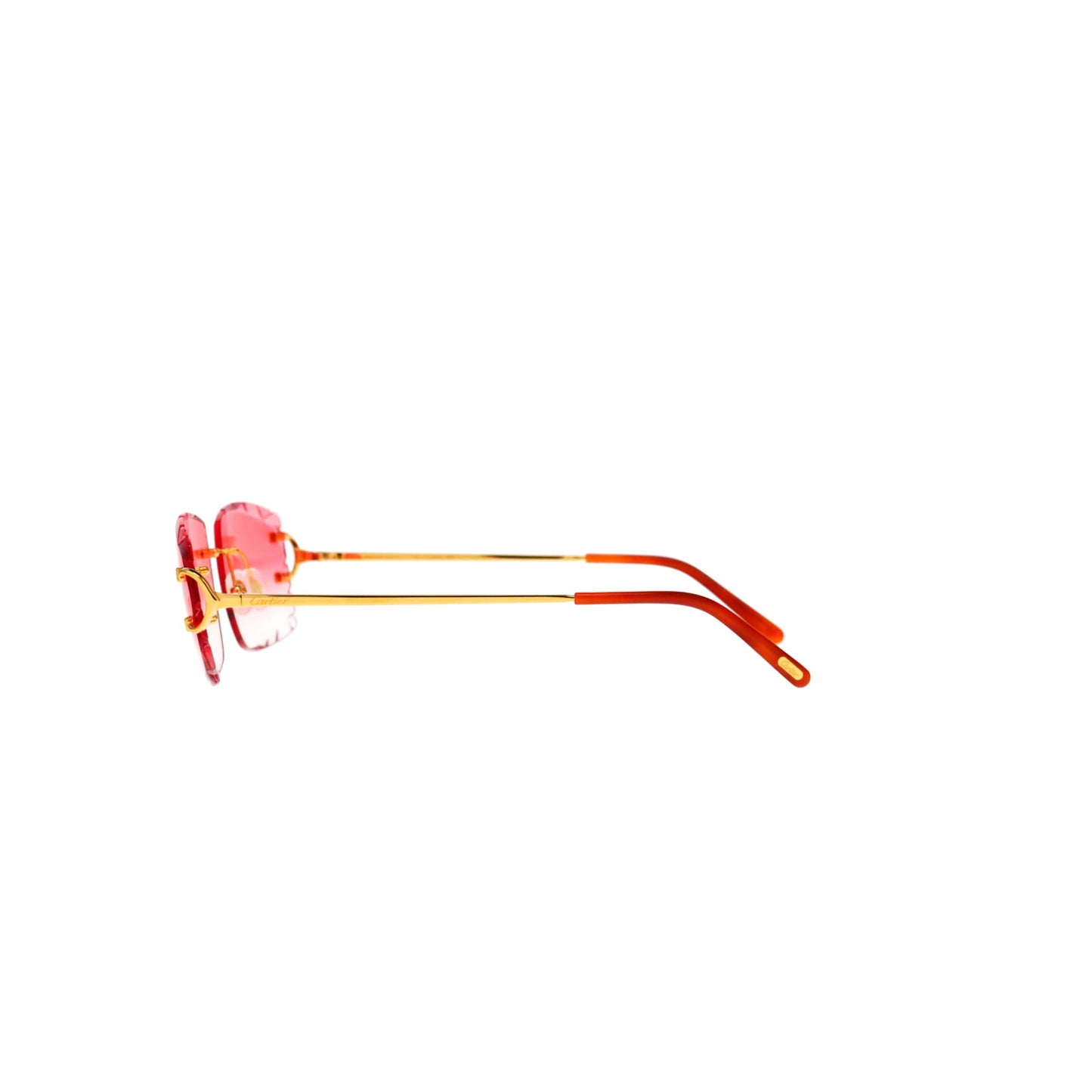 CT0092O Cartier Custom Double C Gold Sunglasses by MEG