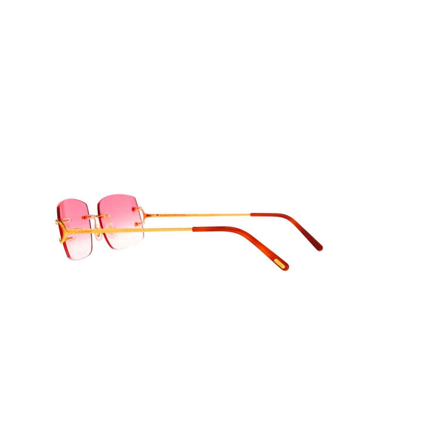 CT0092O Cartier Custom Double C Gold Sunglasses by MEG