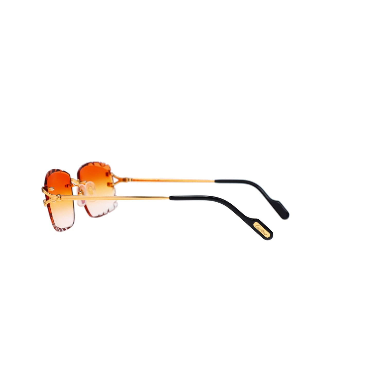 Cartier Custom Double C Godron Gold Brooklyn Sunglasses by MEG