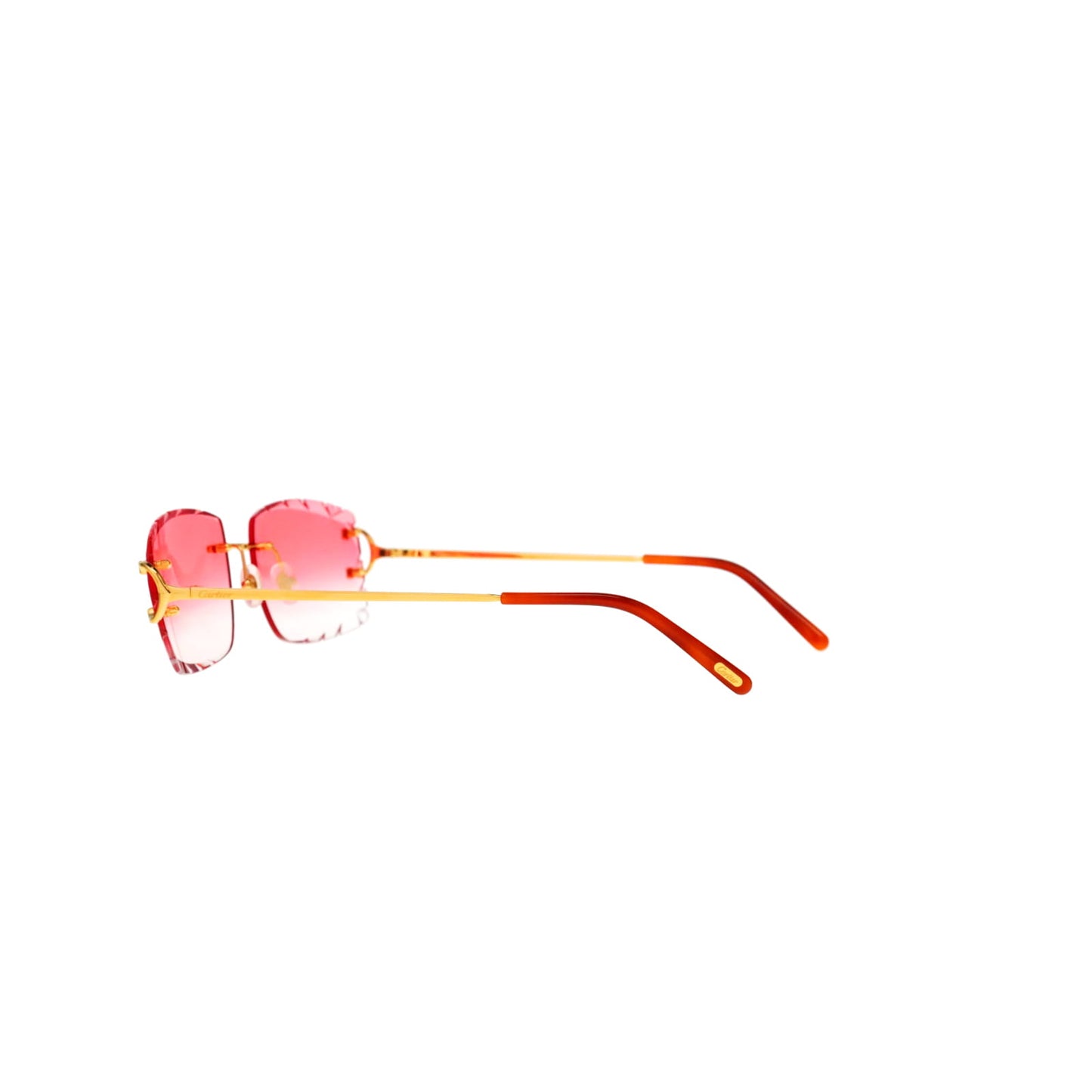 CT0092O Cartier Custom Double C Gold Sunglasses by MEG