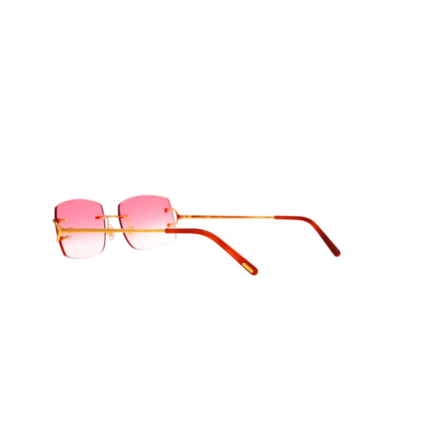 CT0092O Cartier Custom Double C Gold Sunglasses by MEG