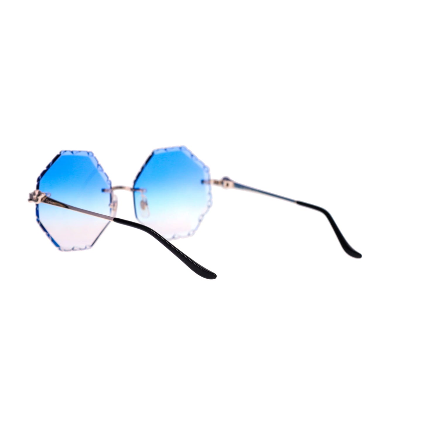 Cartier Custom Panthère Octagon Sunglasses by MEG