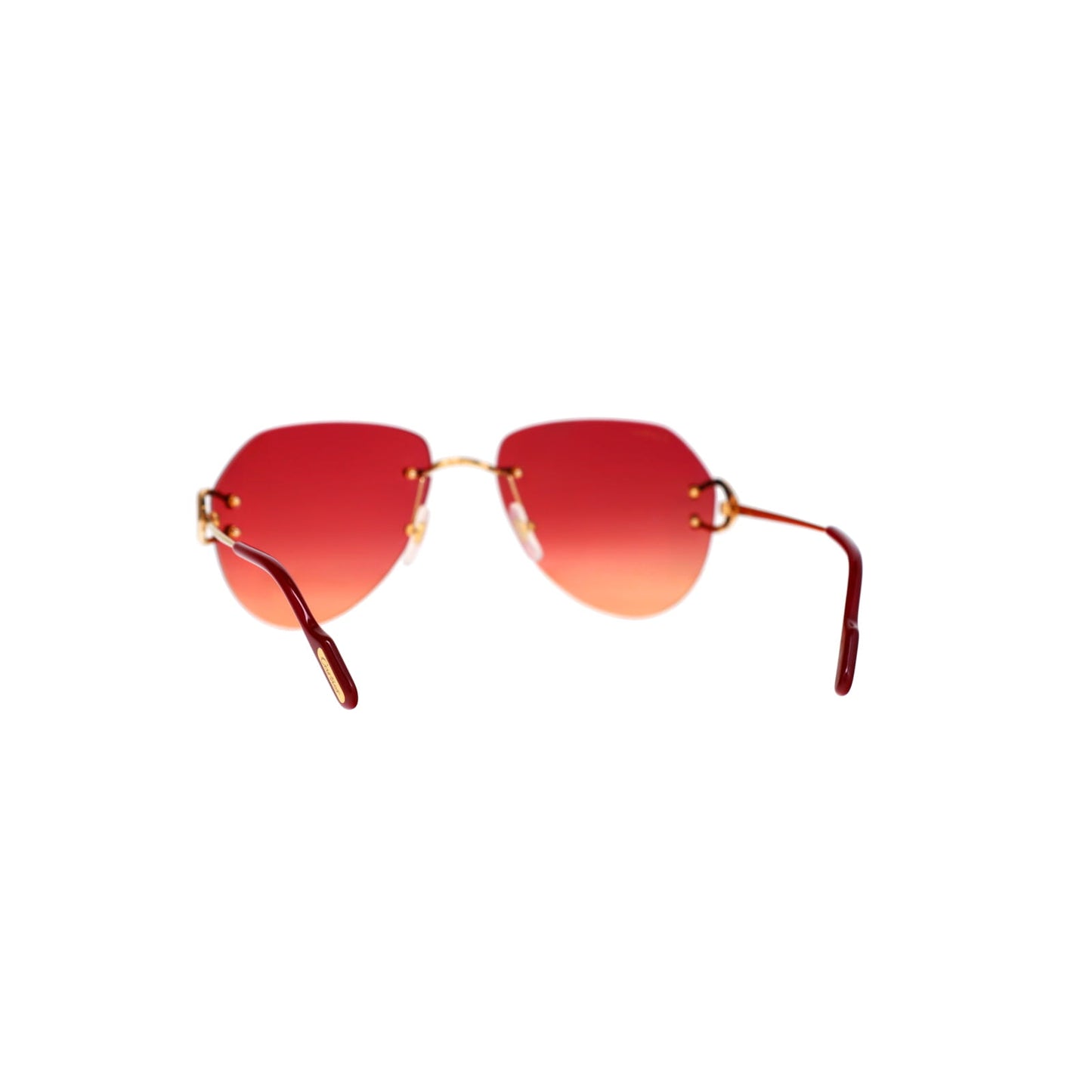 Cartier Custom Vintage Double C Gold Sunglasses by MEG