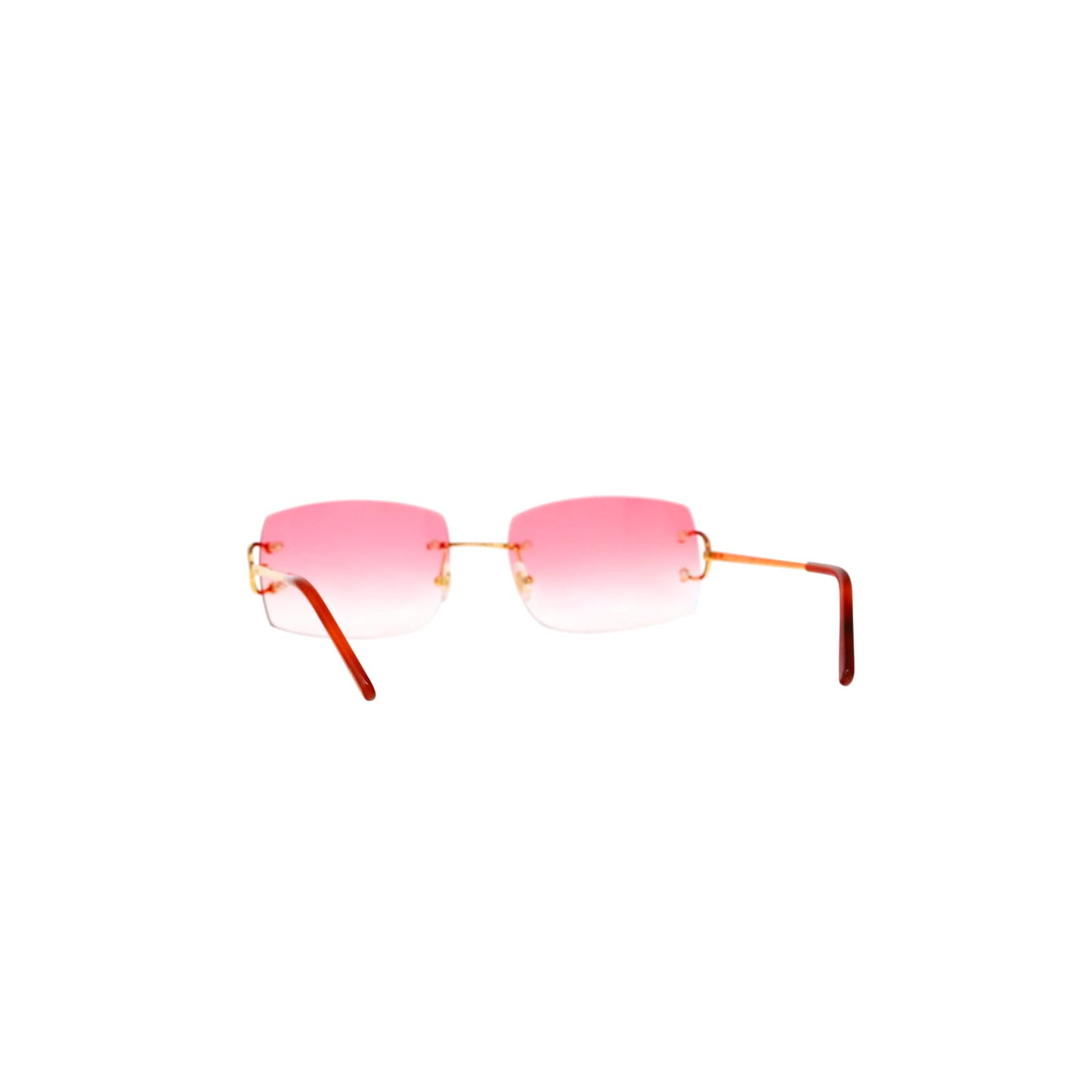 CT0092O Cartier Custom Double C Gold Sunglasses by MEG
