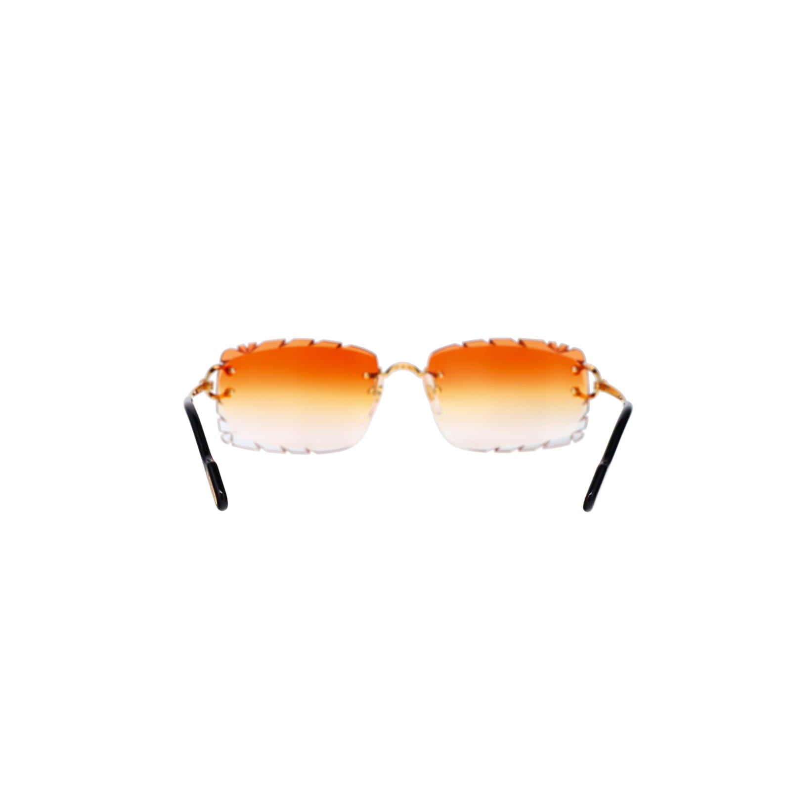 Cartier Custom Double C Godron Gold Brooklyn Sunglasses by MEG
