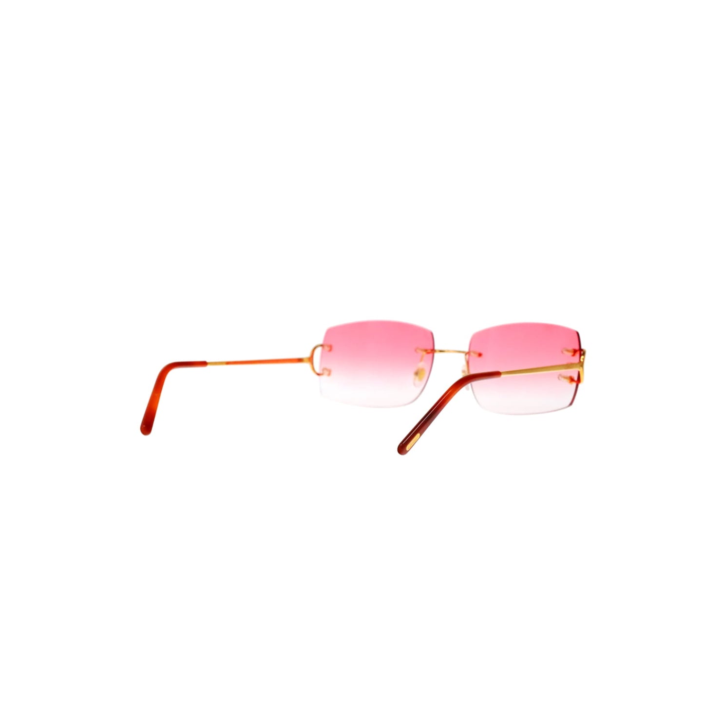 CT0092O Cartier Custom Double C Gold Sunglasses by MEG